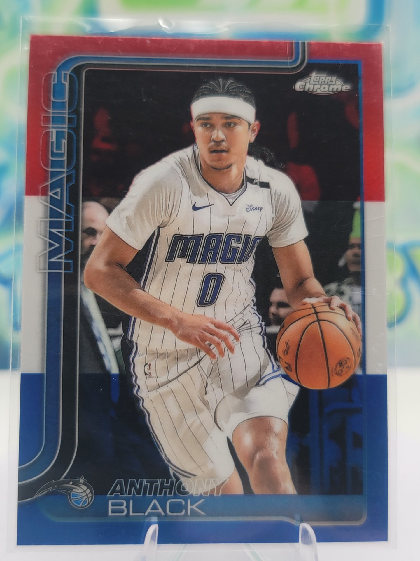 2025 Topps Topps Chrome Anthony Black — 2025 Topps Topps Chrome Red White Blue Anthony Black