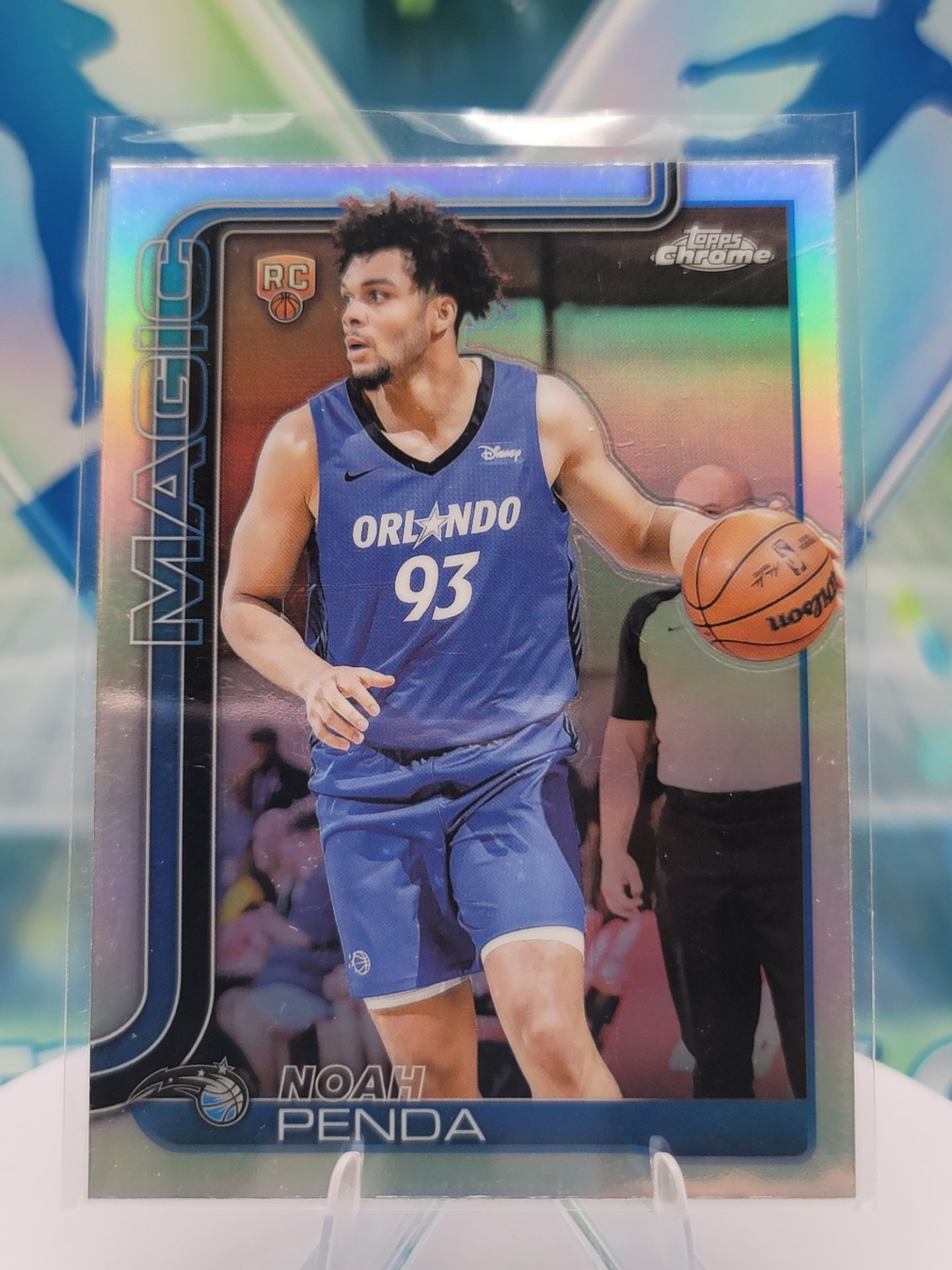 2025 Topps Topps Chrome Noah Penda — 2025 Topps Topps Chrome Refractor Noah Penda Rookie