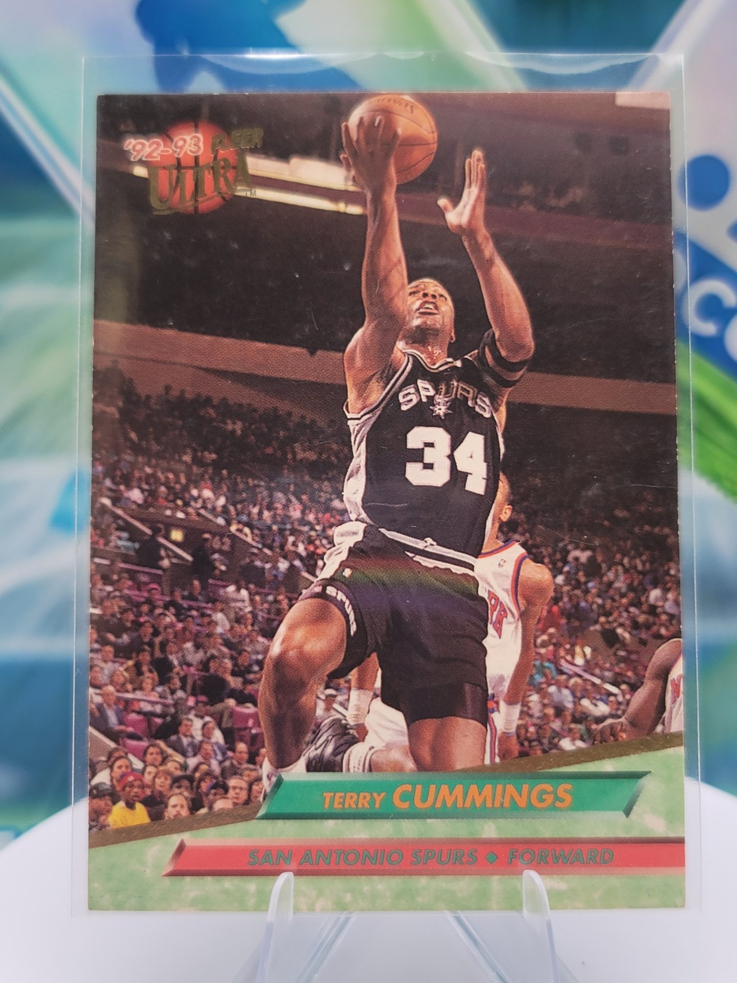 1993 Fleer Ultra Terry Cummings — 1993 Fleer Ultra Base Terry Cummings