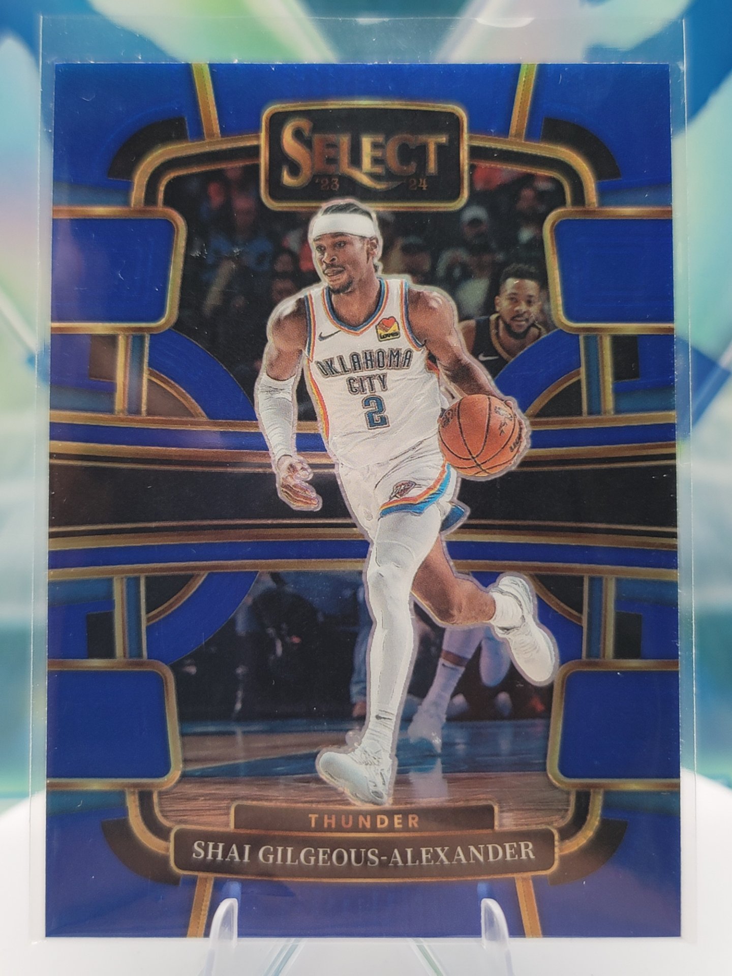 2024 Panini Select Shai Gilgeous-Alexander — 2024 Panini Select Concourse Refractor Shai Gilgeous-Alexander
