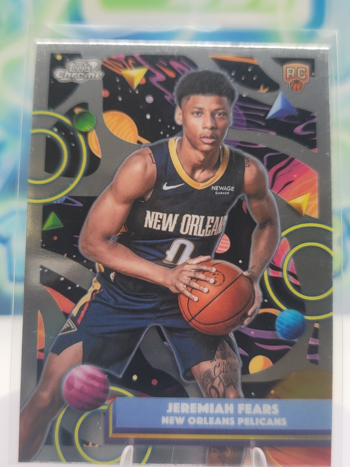 2026 Topps Cosmic Chrome Jeremiah Fears — 2026 Topps Cosmic Chrome Jeremiah Fears Rookie