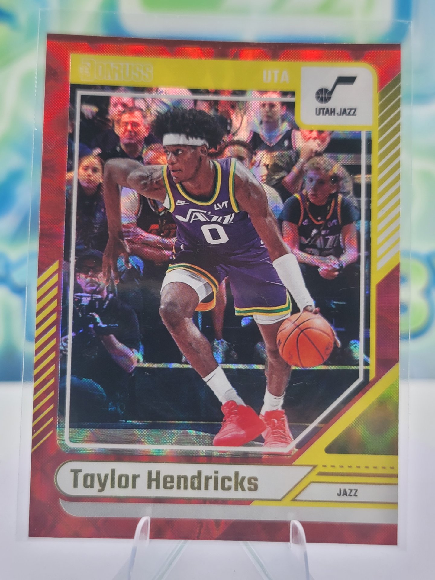 2025 Panini Donruss Taylor Hendricks — 2025 Panini Donruss Red Wedges Taylor Hendricks