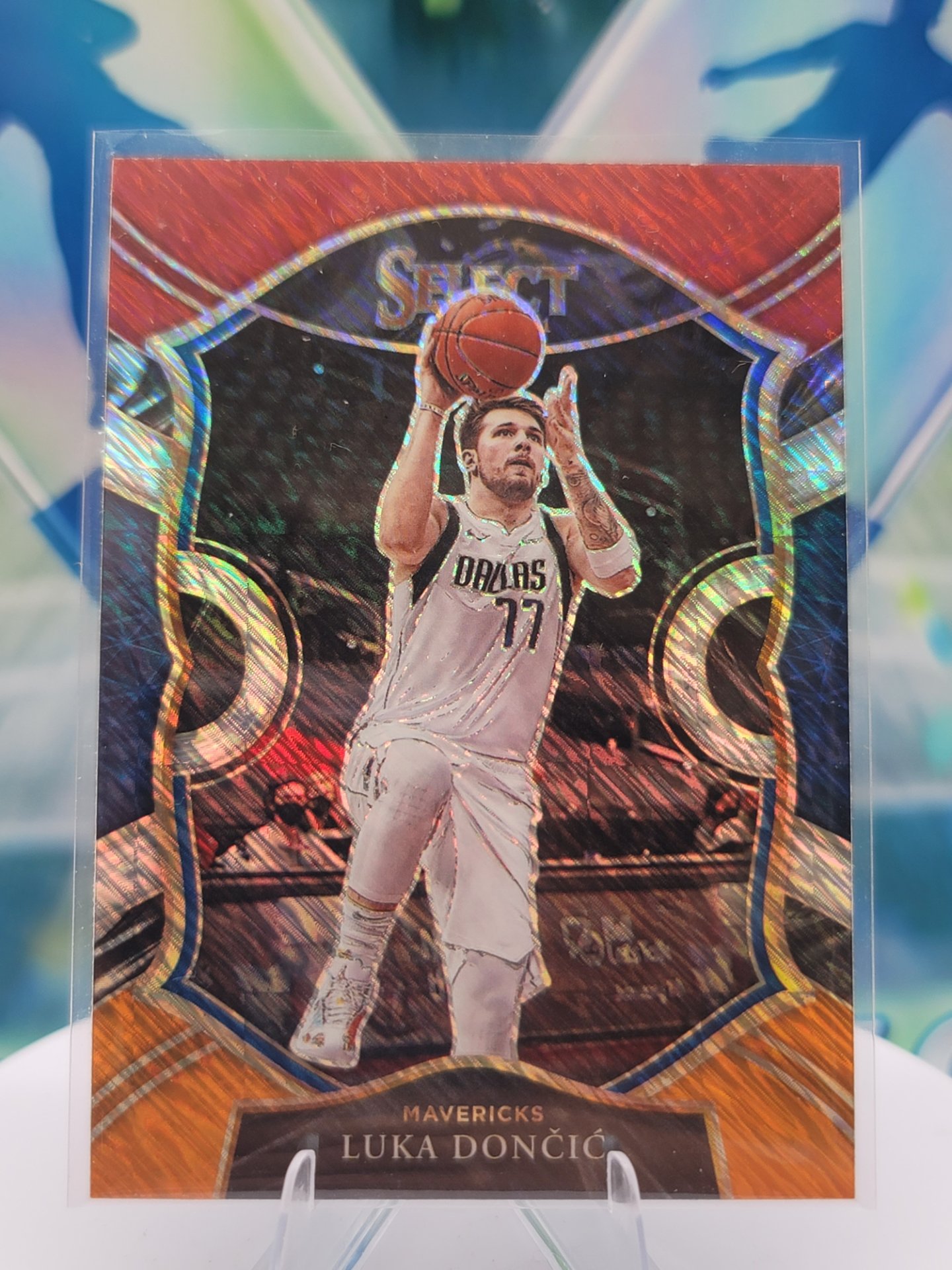2021 Panini Select Luka Doncic — 2021 Panini Select Concourse Shimmer Luka Doncic