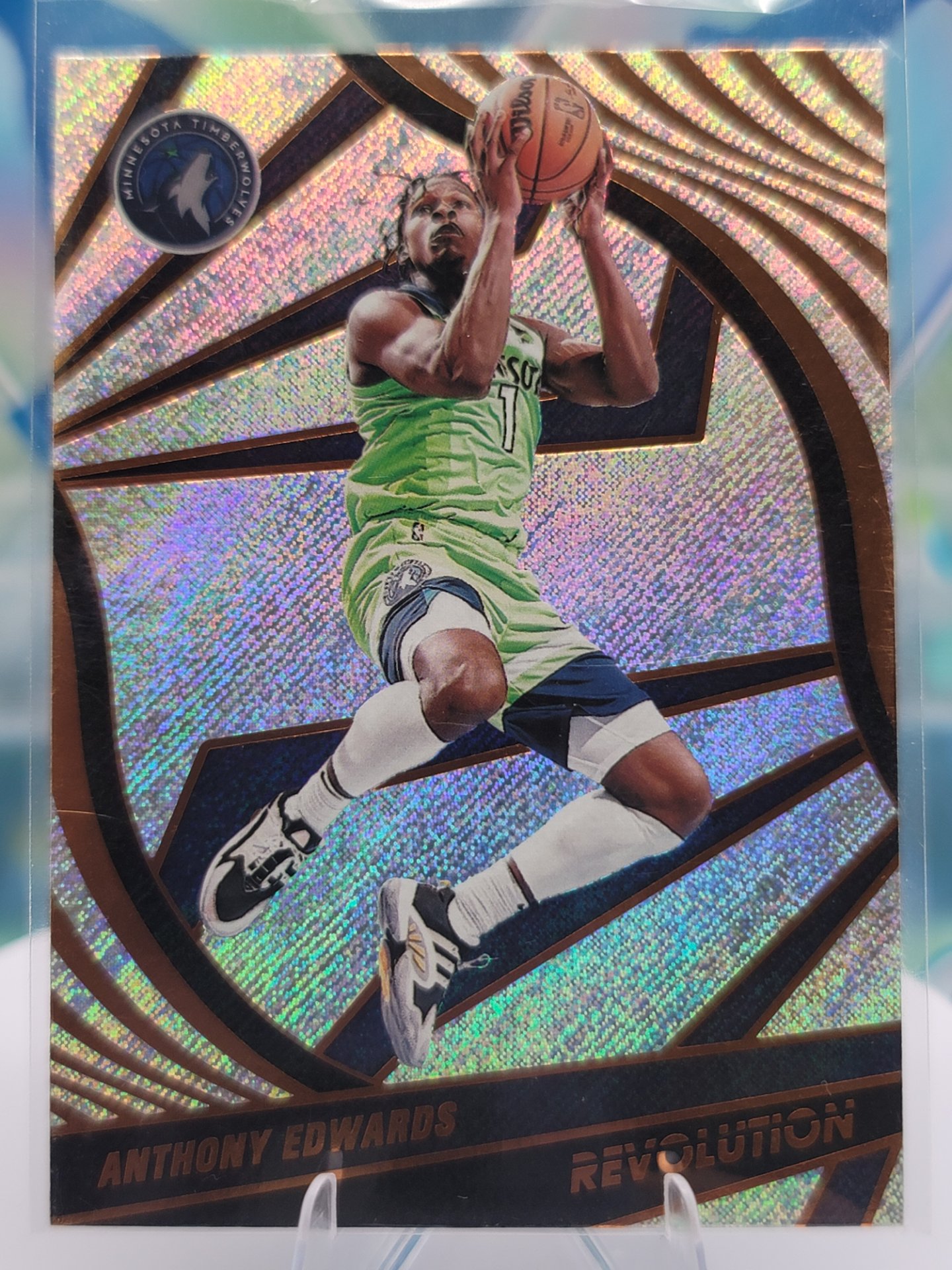 2022 Panini Revolution Anthony Edwards — 2022 Panini Revolution Base Anthony Edwards