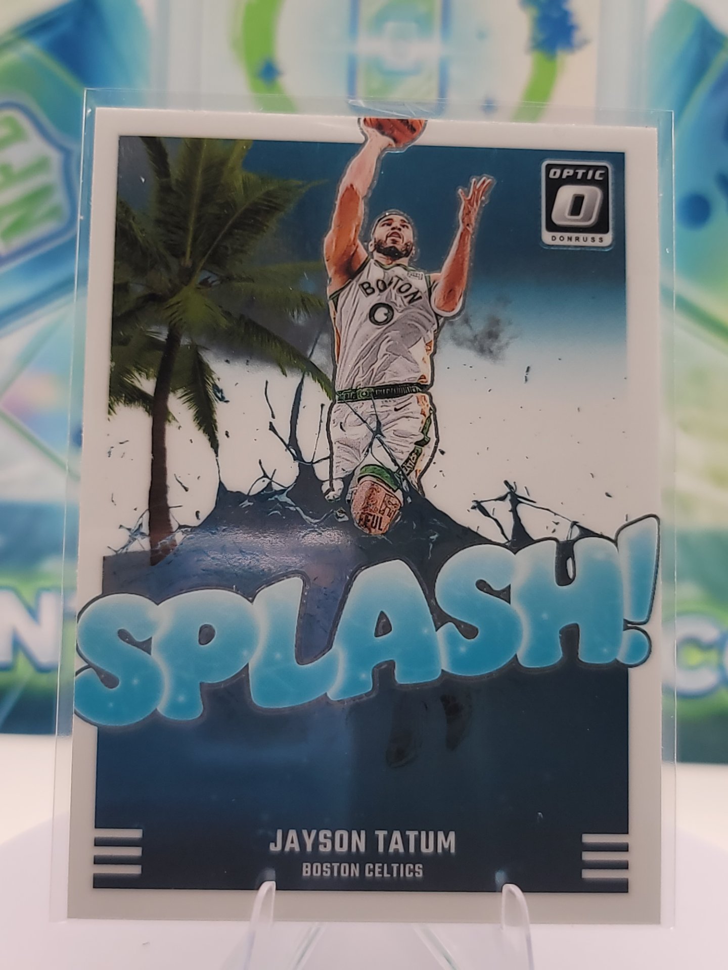 2025 Panini Donruss Optic Jayson Tatum — 2025 Panini Donruss Optic Splash! Jayson Tatum