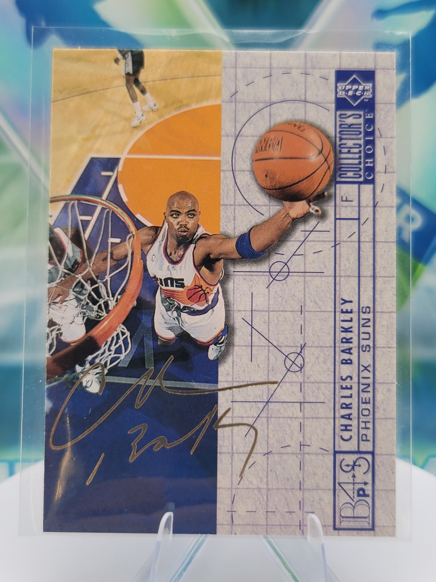 1992 Upper Deck Collector's Choice Charles Barkley — 1992 Upper Deck Collector's Choice Blueprint of Success Charles Barkley