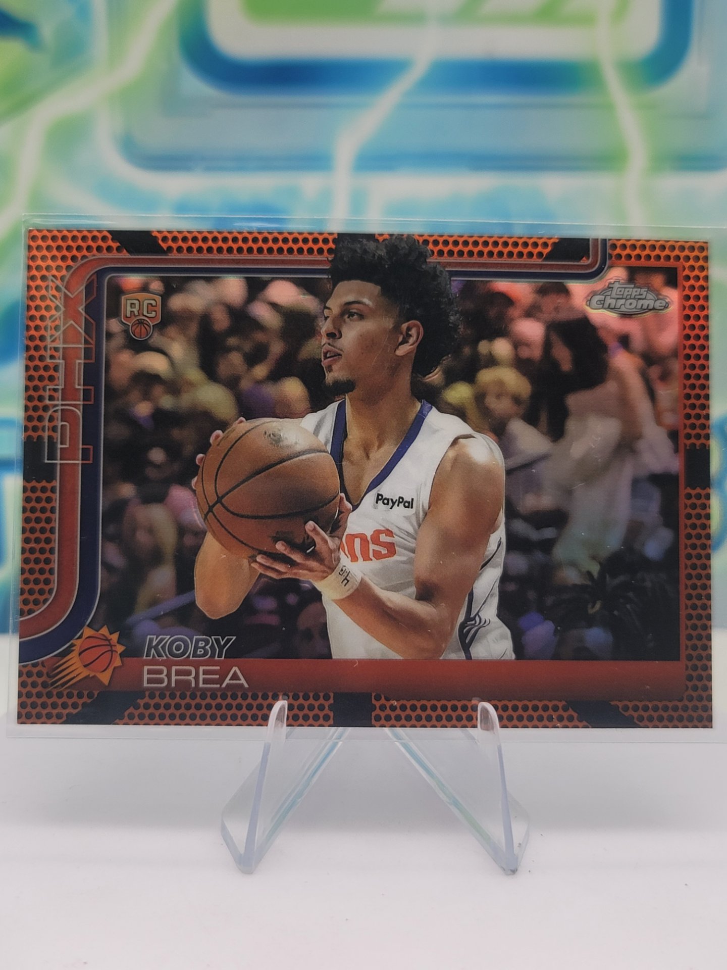 2025 Topps Topps Chrome Koby Brea — 2025 Topps Topps Chrome Basketball Refractor Koby Brea Rookie