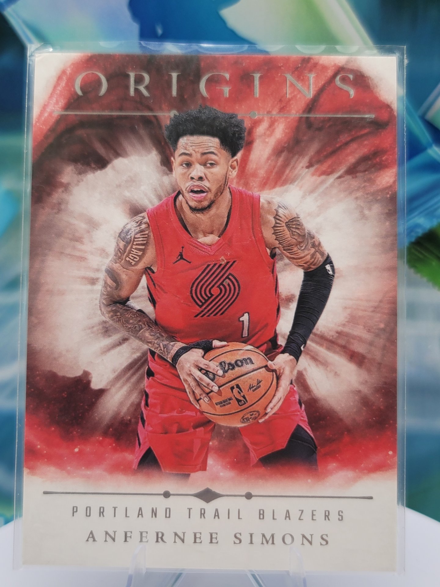 2025 Panini Origins Anfernee Simons — 2025 Panini Origins Base Anfernee Simons