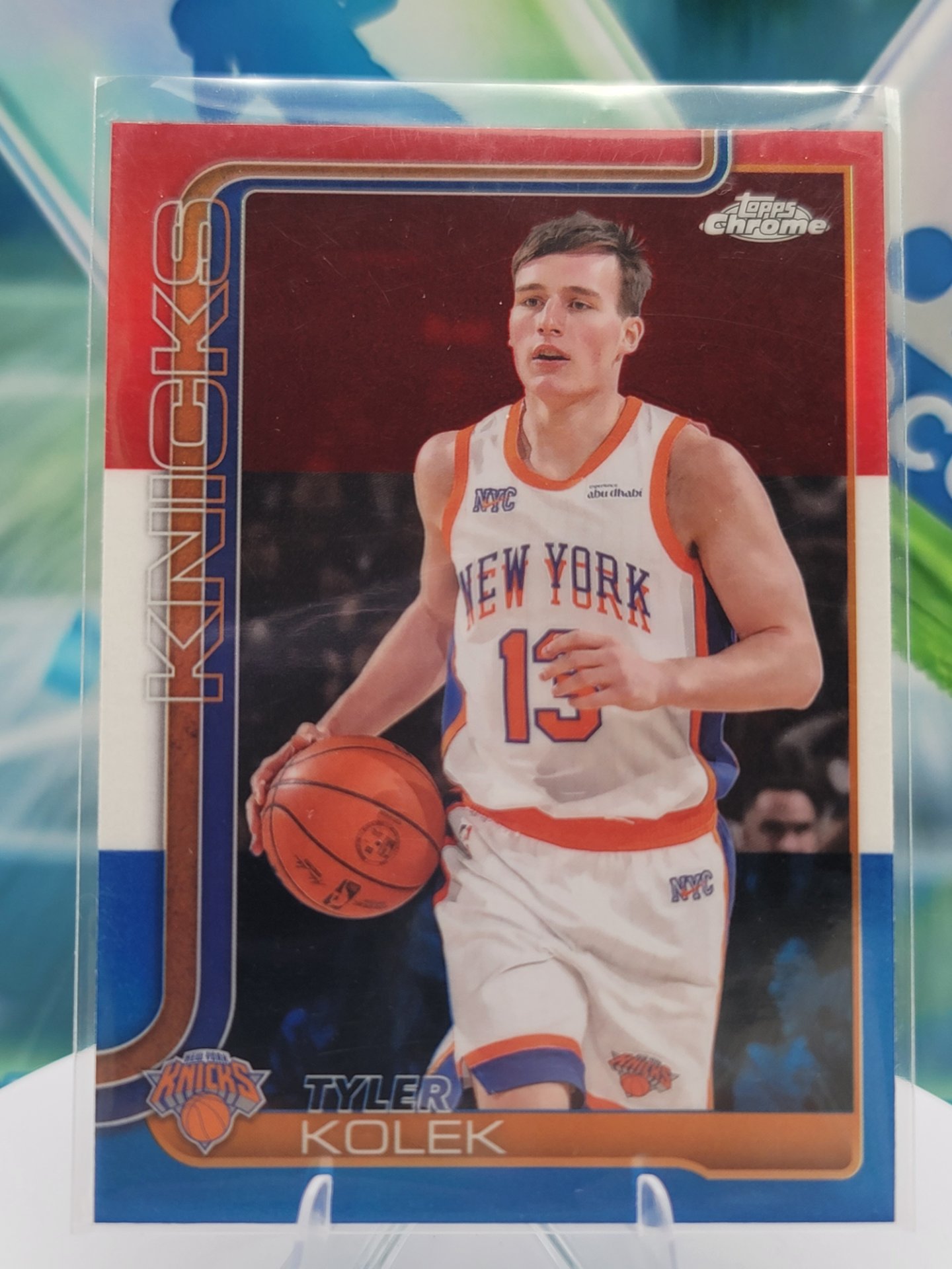 2025 Topps Topps Chrome Tyler Kolek — 2025 Topps Topps Chrome Red White Blue Tyler Kolek