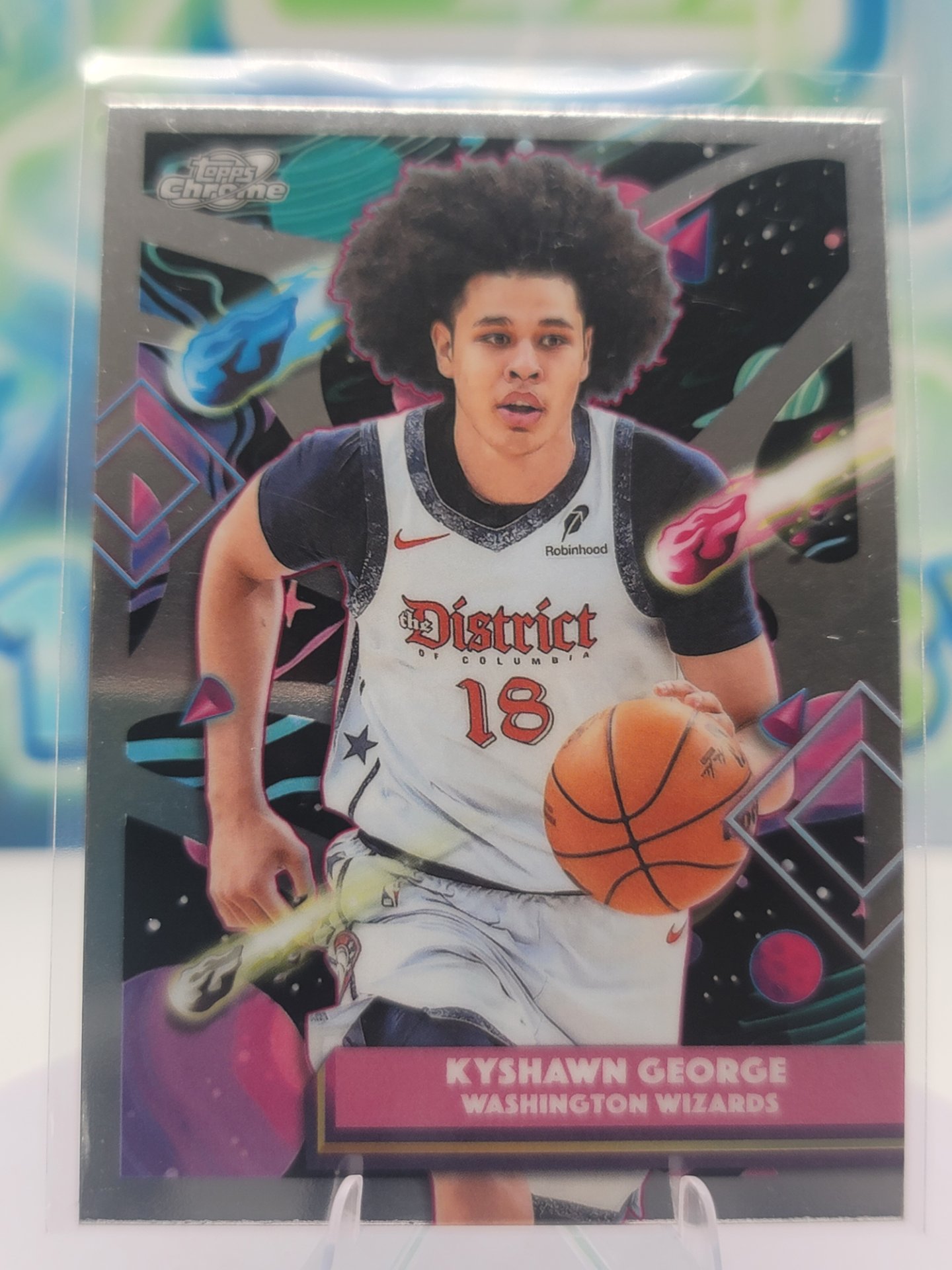 2026 Topps Cosmic Chrome Kyshawn George — 2026 Topps Cosmic Chrome Kyshawn George