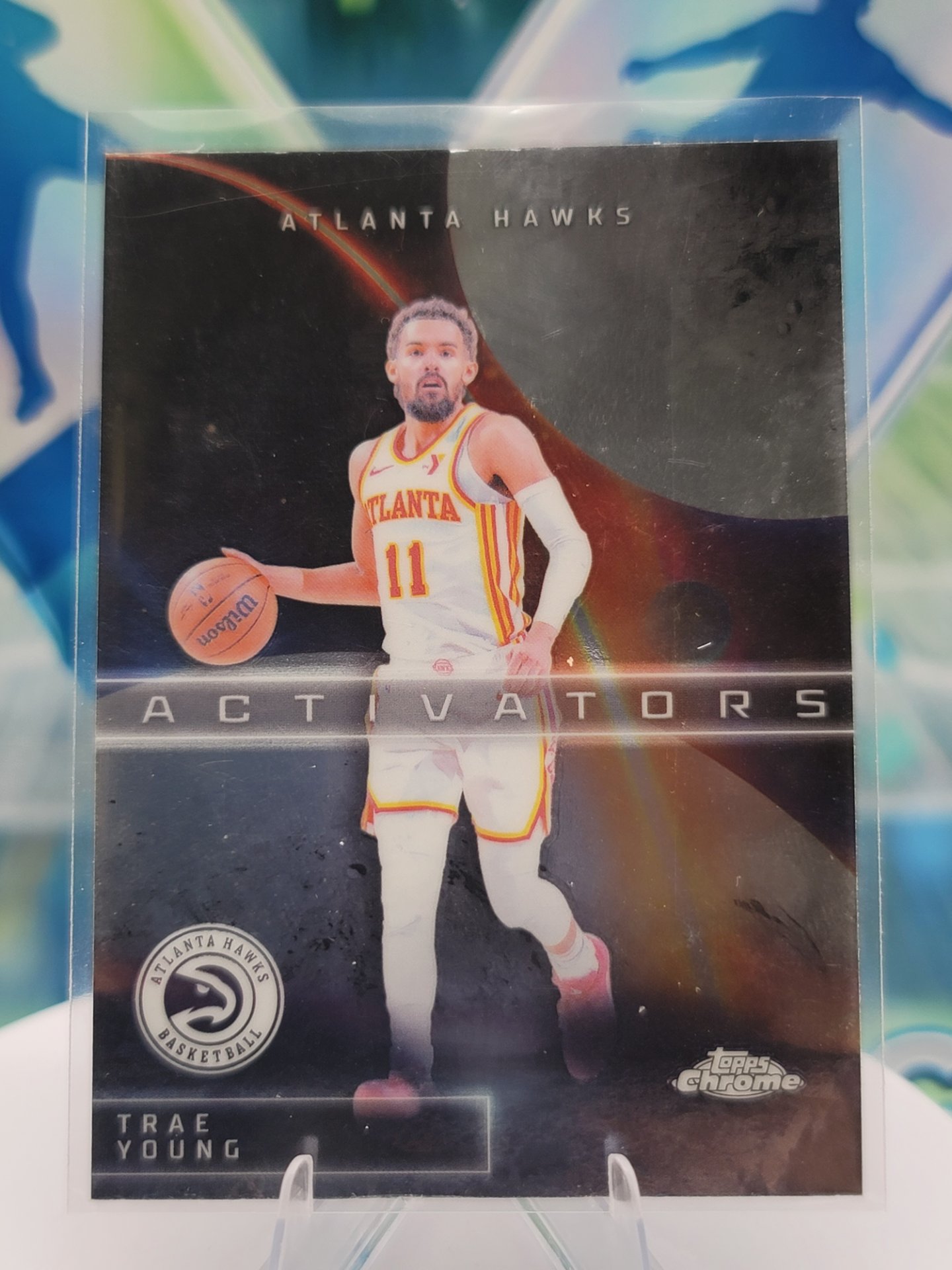 2025 Topps Topps Chrome Trae Young — 2025 Topps Topps Chrome Activators Trae Young