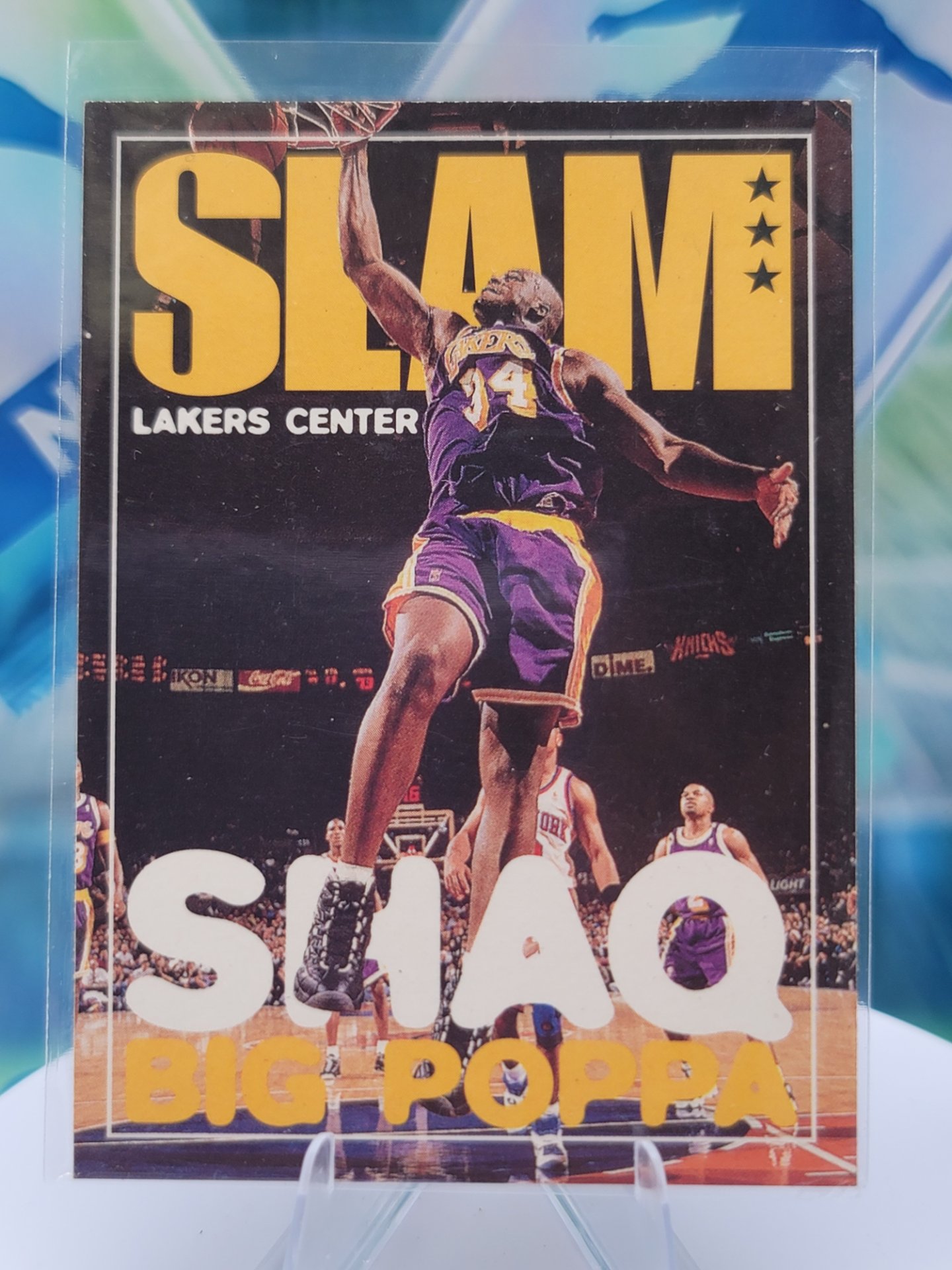 1997 Fleer Shaquille O'neal — 1997 Fleer SLAM Shaquille O'neal
