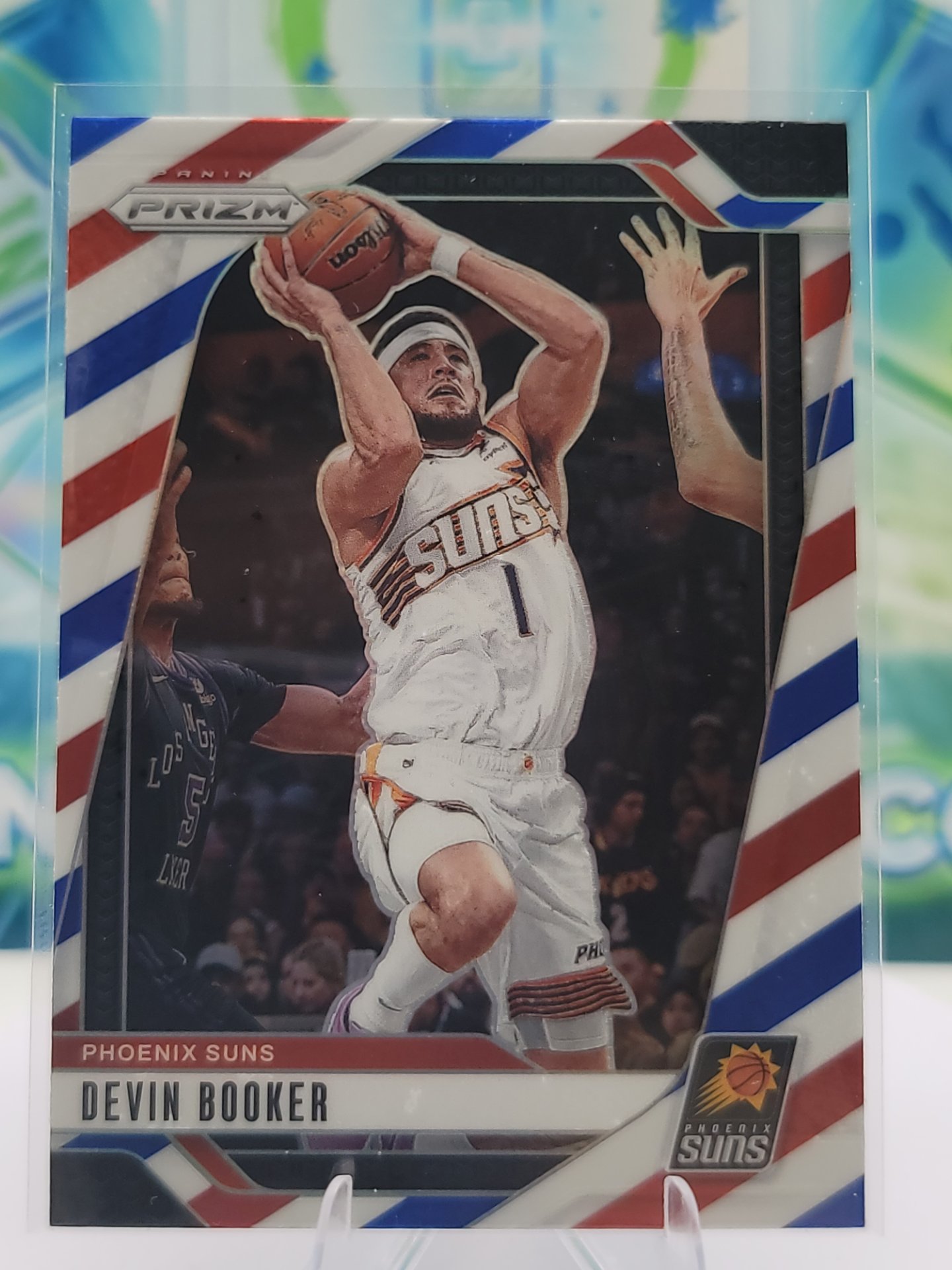 2025 Panini Prizm Devin Booker — 2025 Panini Prizm Refractor Devin Booker