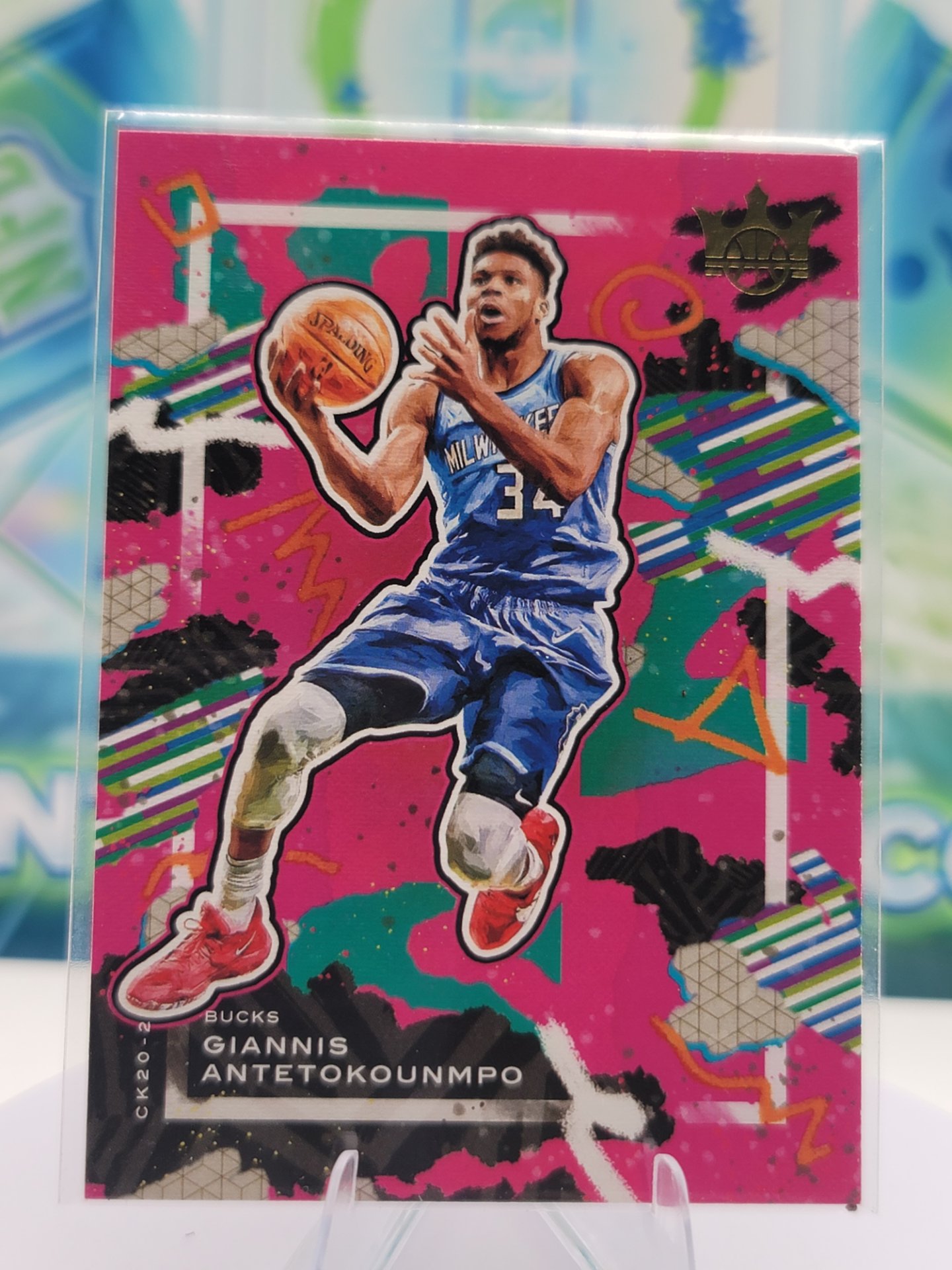 2021 Panini Court Kings Giannis Antetokounmpo — 2021 Panini Court Kings Base Giannis Antetokounmpo