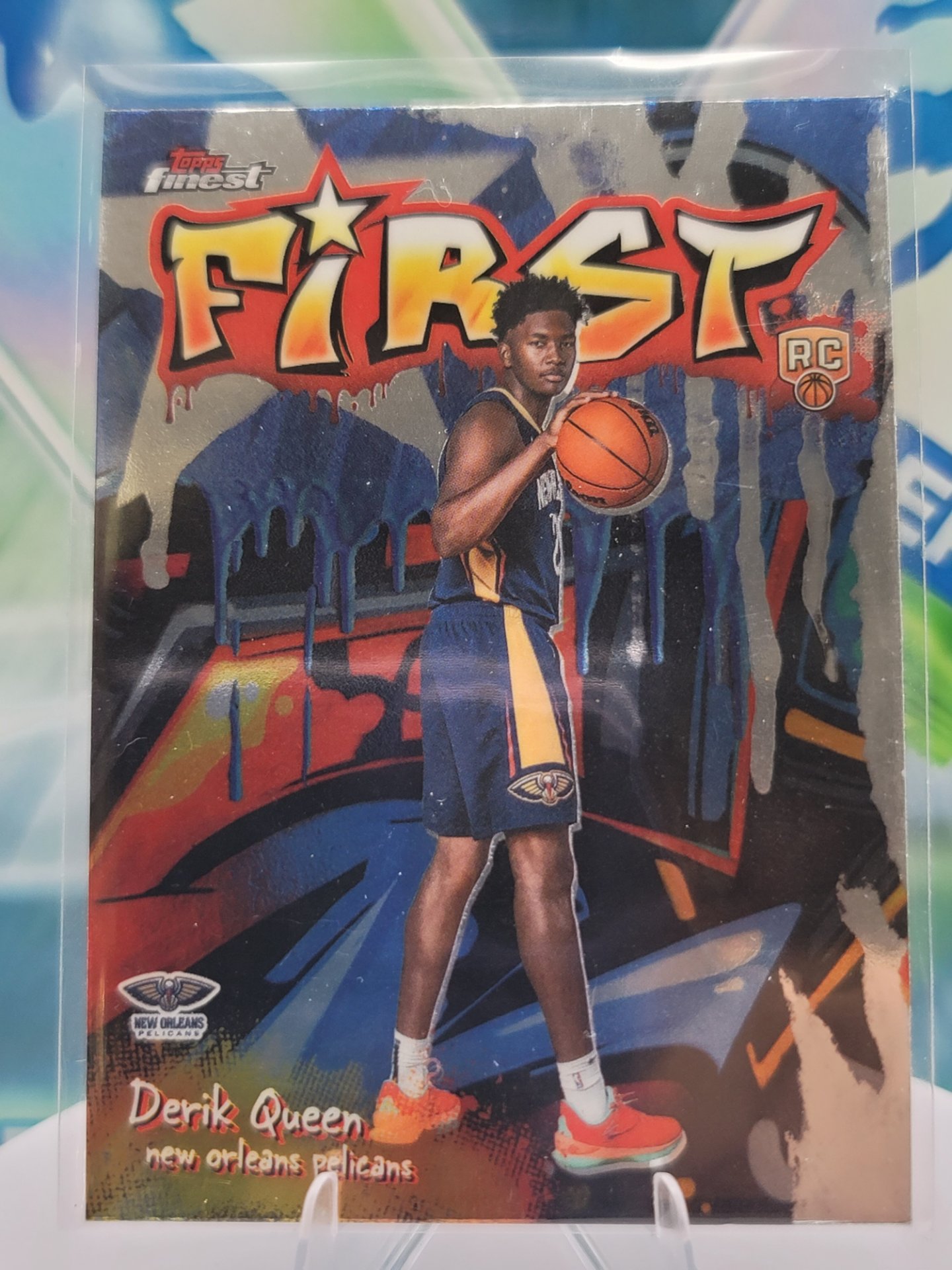2026 Topps Topps Finest Derik Queen — 2026 Topps Topps Finest First Derik Queen Rookie