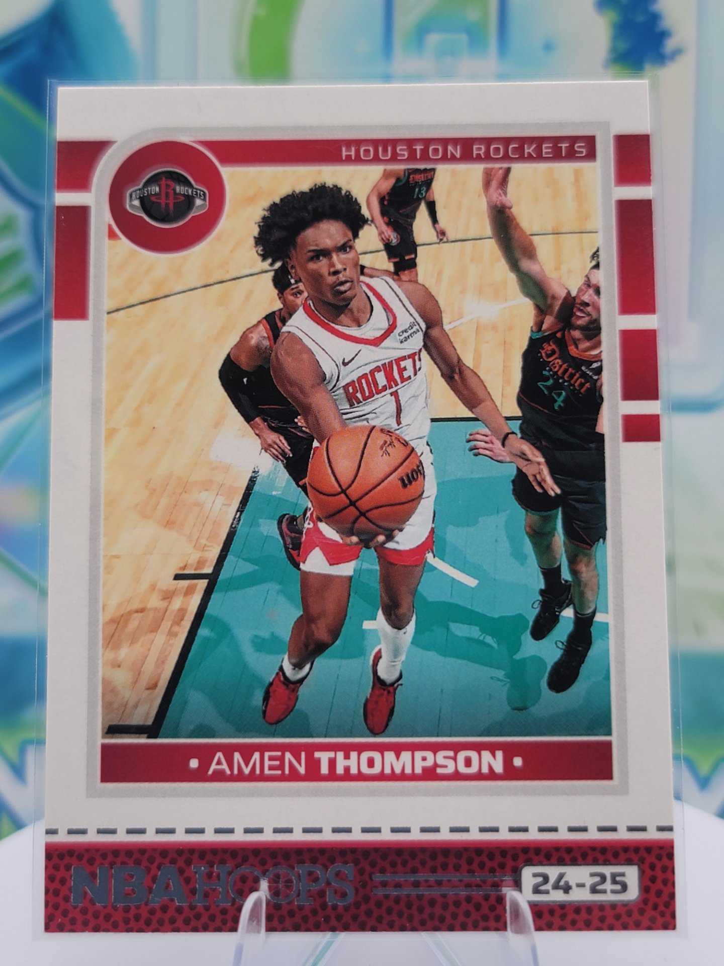 2025 Panini NBA Hoops Amen Thompson — 2025 Panini NBA Hoops Base Amen Thompson