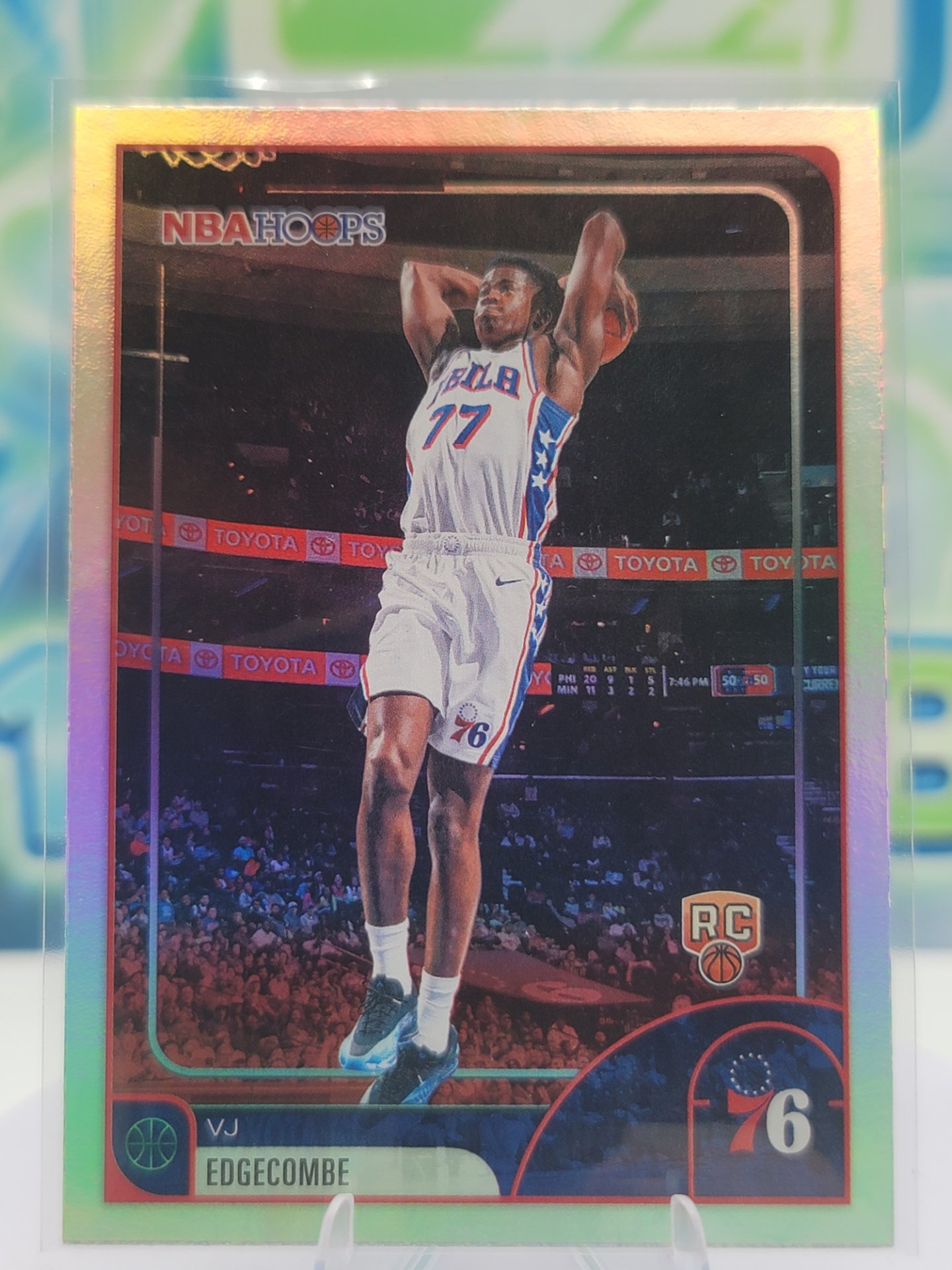 2026 Topps NBA Hoops VJ Edgecombe — 2026 Topps NBA Hoops VJ Edgecombe Rookie