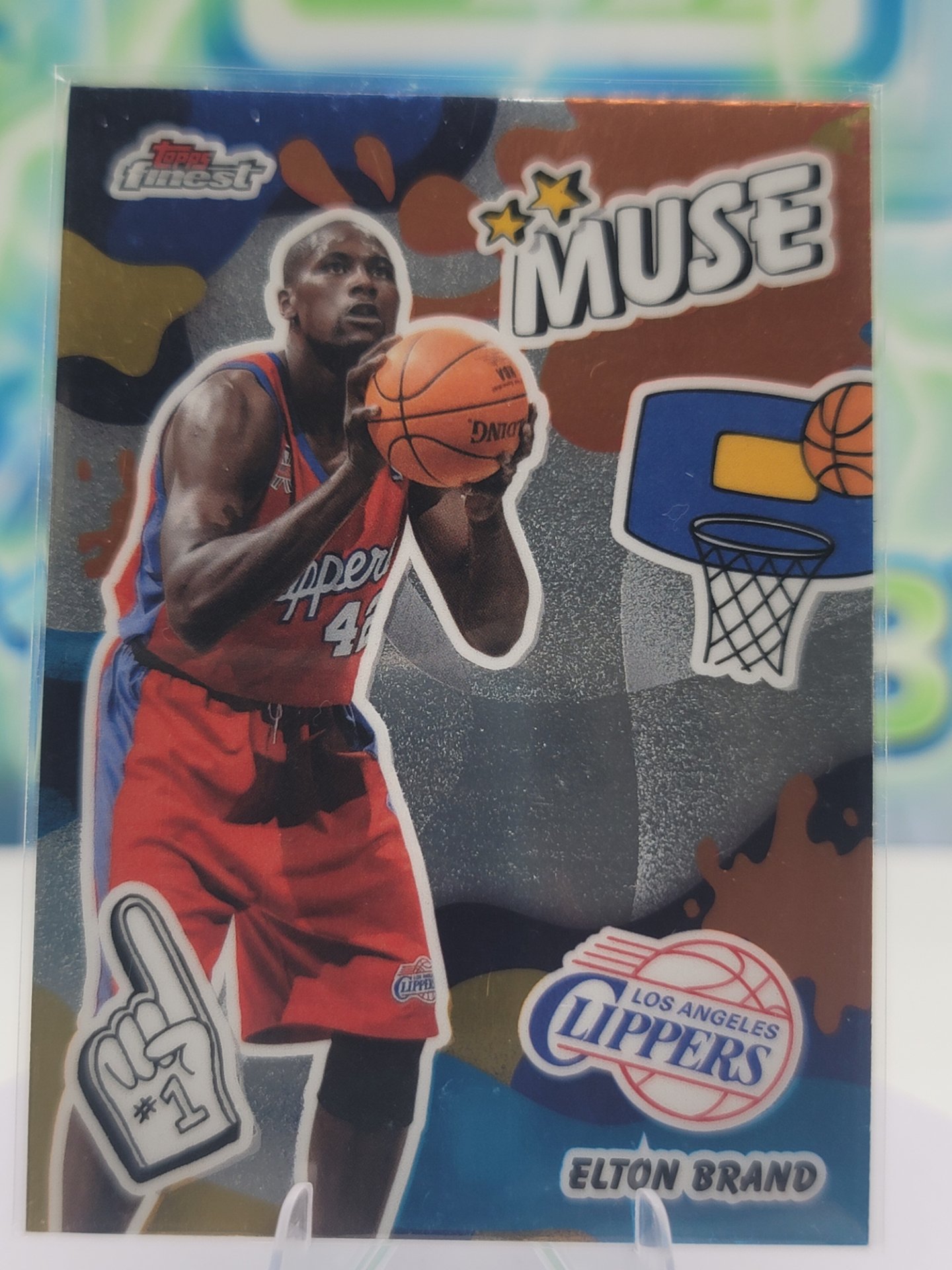 2026 Topps Topps Finest Elton Brand — 2026 Topps Topps Finest Muse Elton Brand