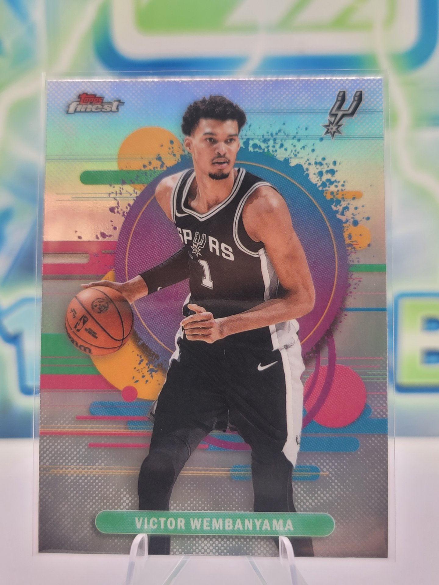 2026 Topps Topps Finest Victor Wembanyama — 2026 Topps Topps Finest Uncommon Refractor Victor Wembanyama