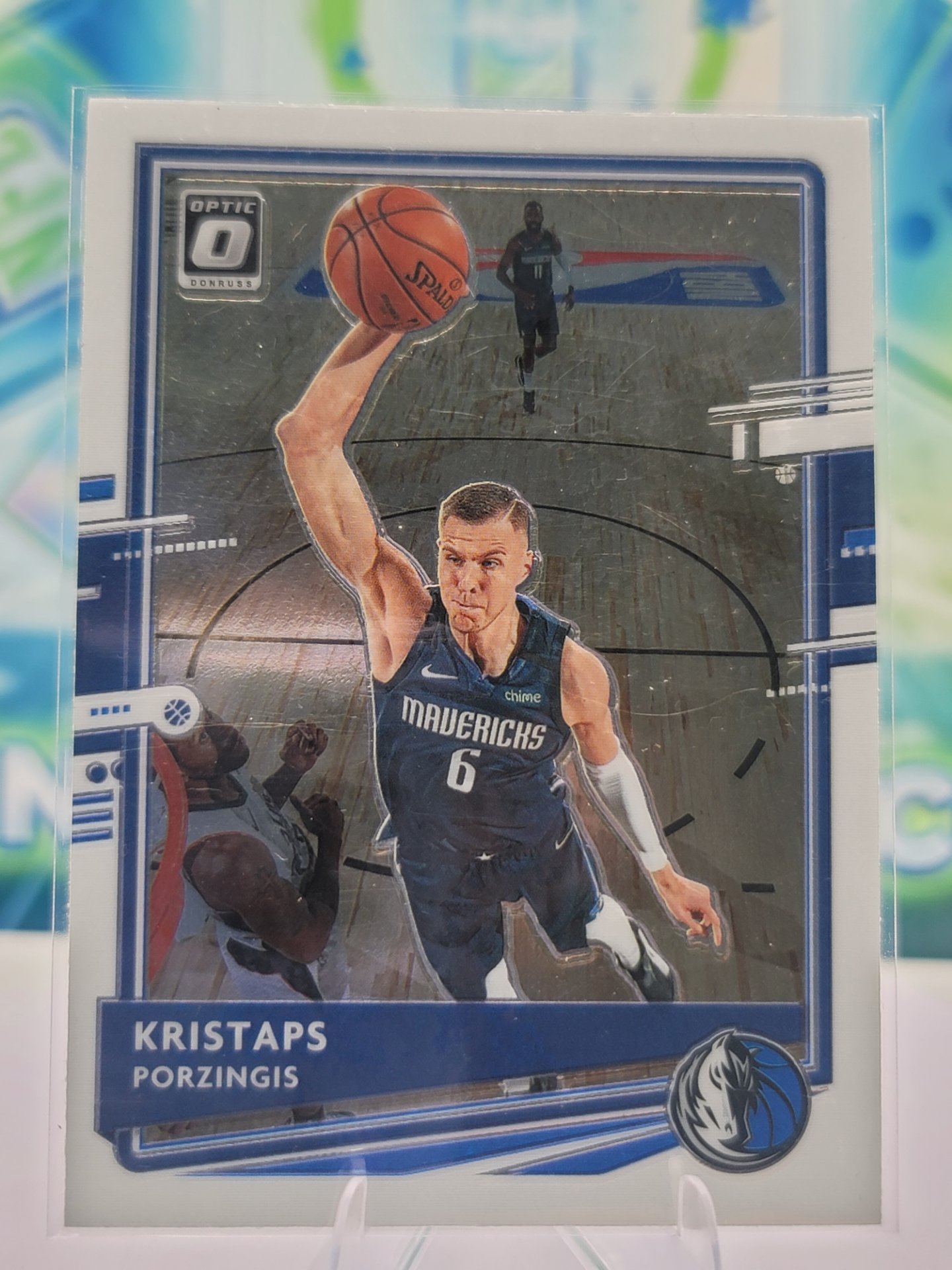 2021 Panini Donruss Optic Kristaps Porzingis — 2021 Panini Donruss Optic Base Kristaps Porzingis