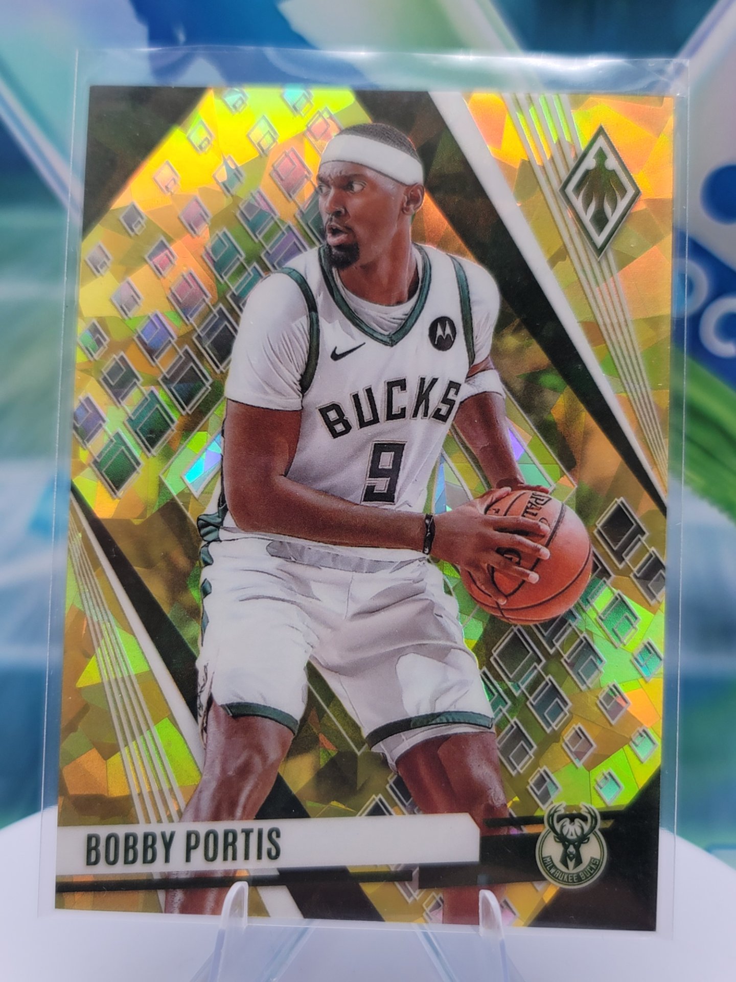 2024 Panini Phoenix Bobby Portis — 2024 Panini Phoenix Yellow Ice Bobby Portis #52 of 175
