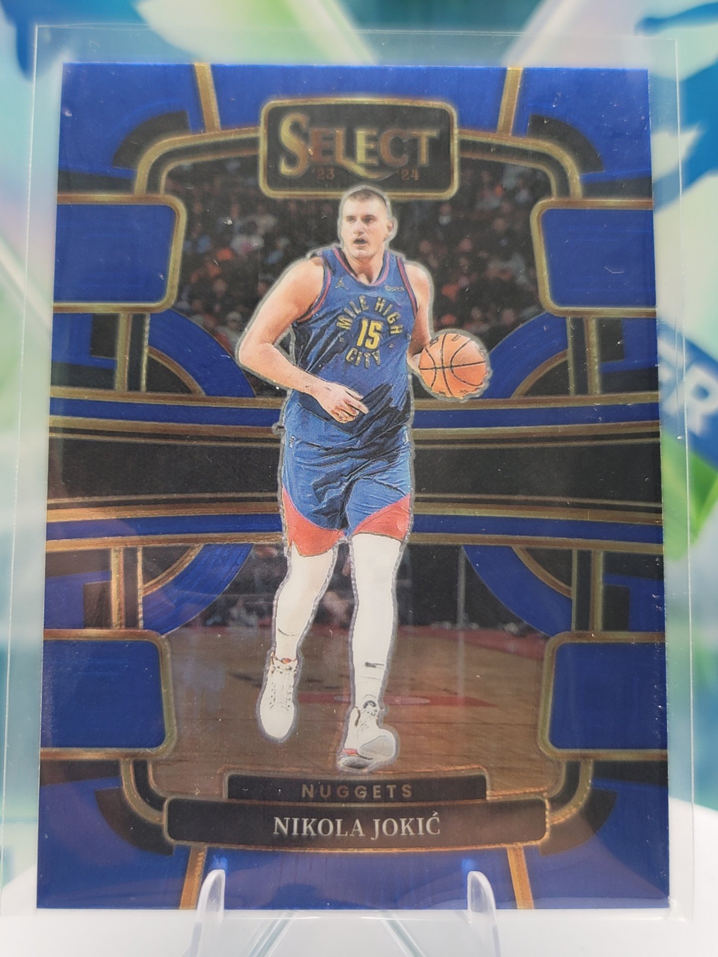 2024 Panini Select Nikola Jokic — 2024 Panini Select Concourse Blue Nikola Jokic