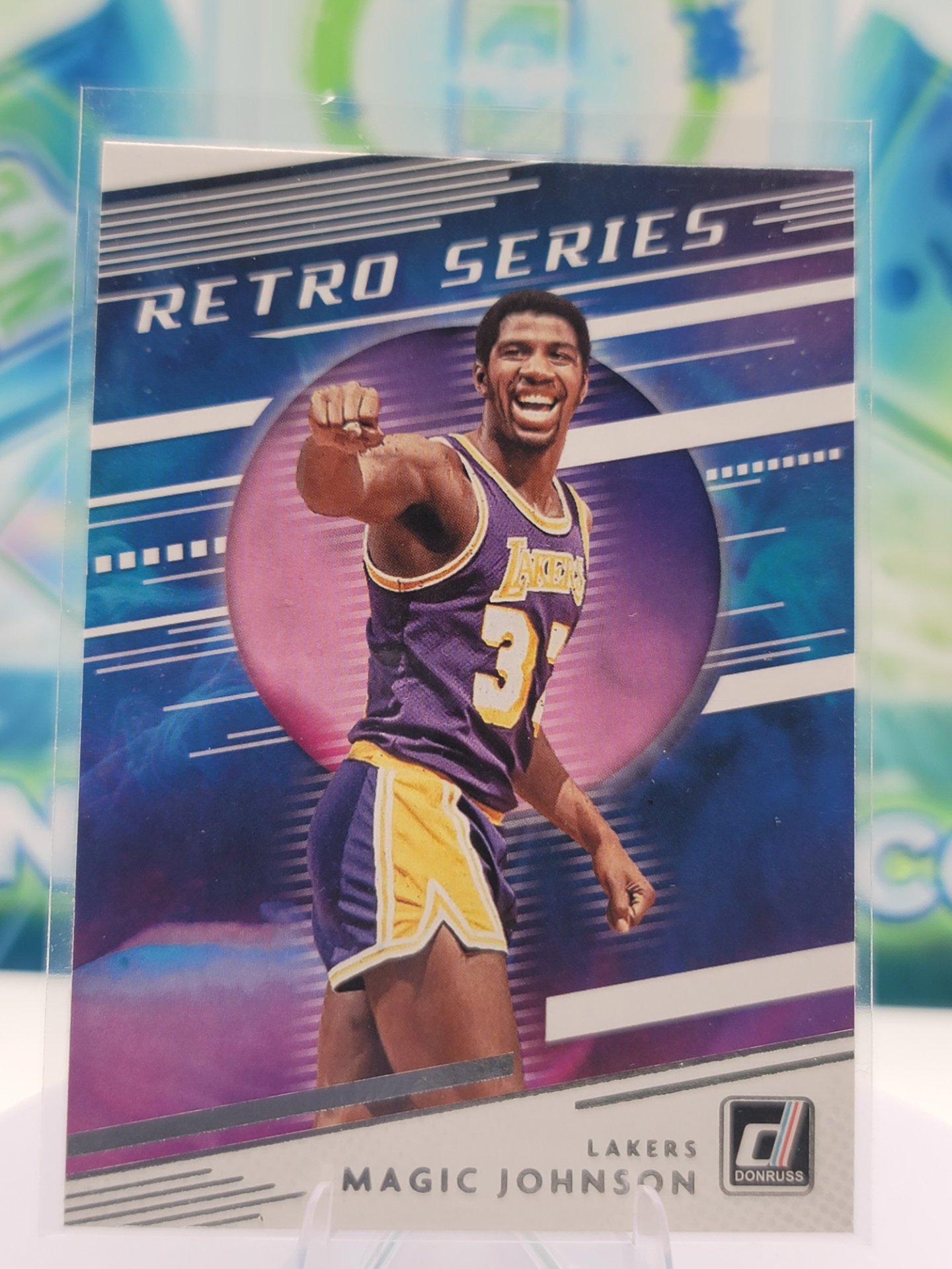2021 Panini Donruss Magic Johnson — 2021 Panini Donruss Retro Series Magic Johnson