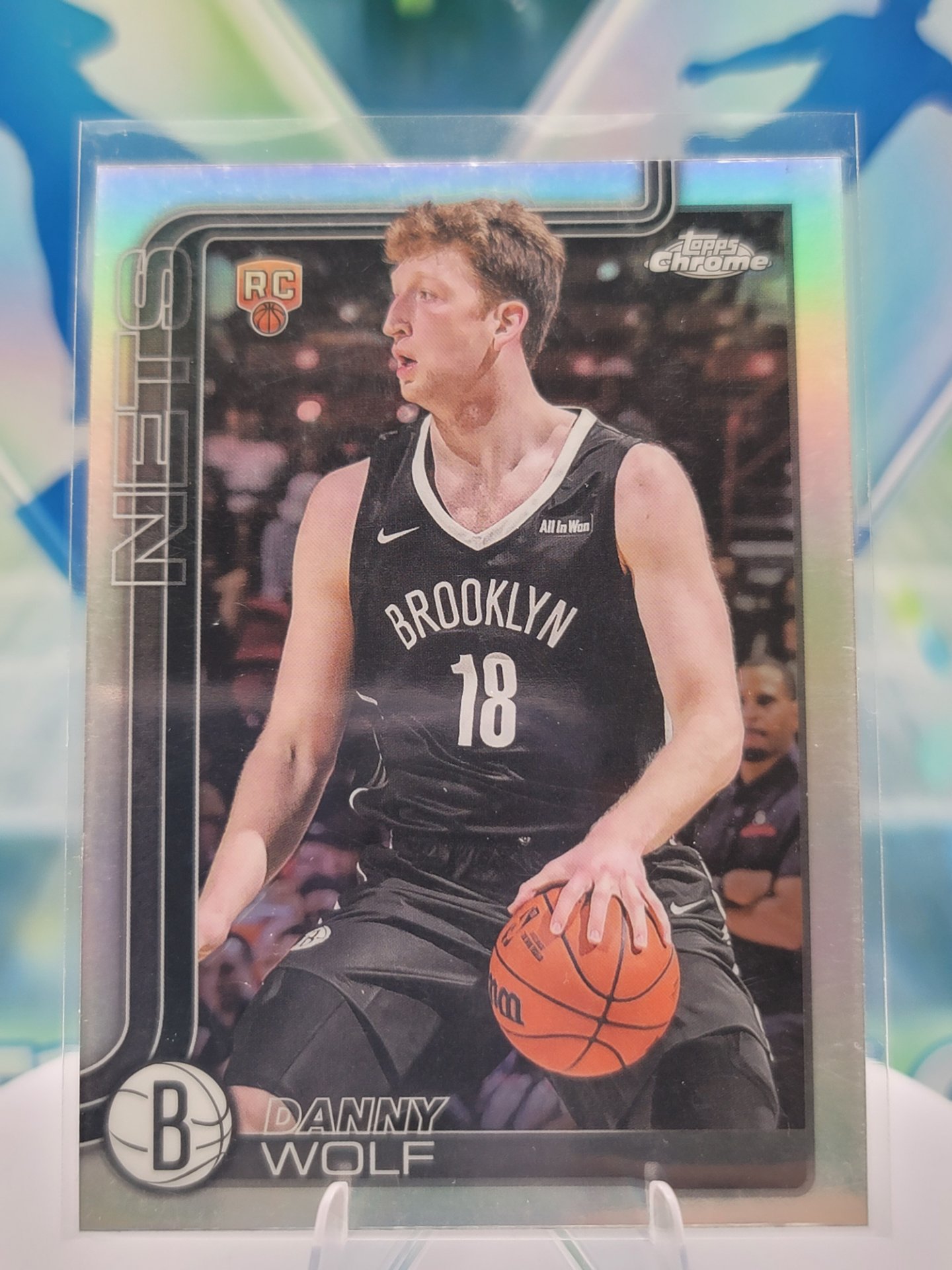 2025 Topps Topps Chrome Danny Wolf — 2025 Topps Topps Chrome Refractor Danny Wolf Rookie