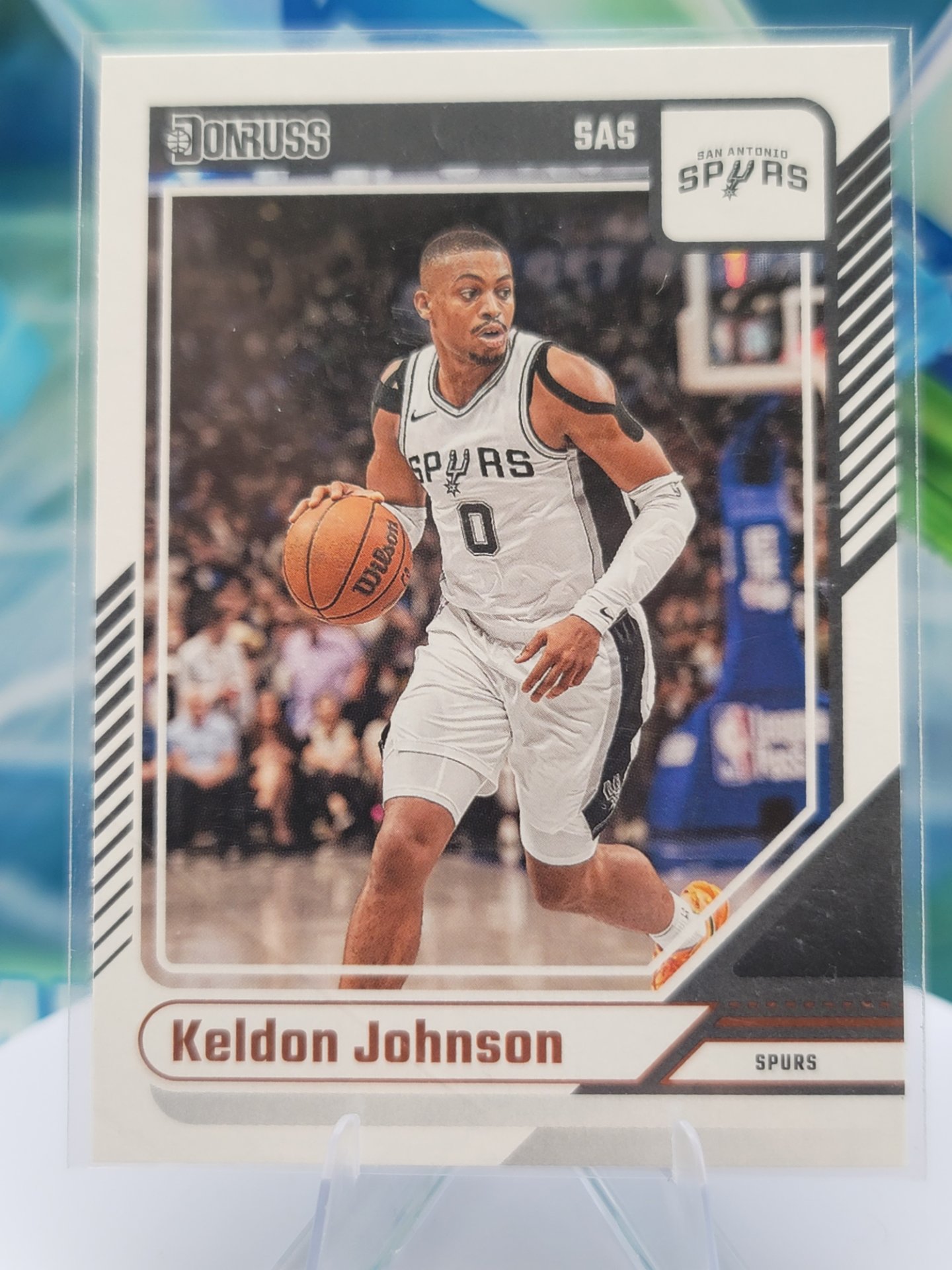 2025 Panini Donruss Keldon Johnson — 2025 Panini Donruss Base Keldon Johnson