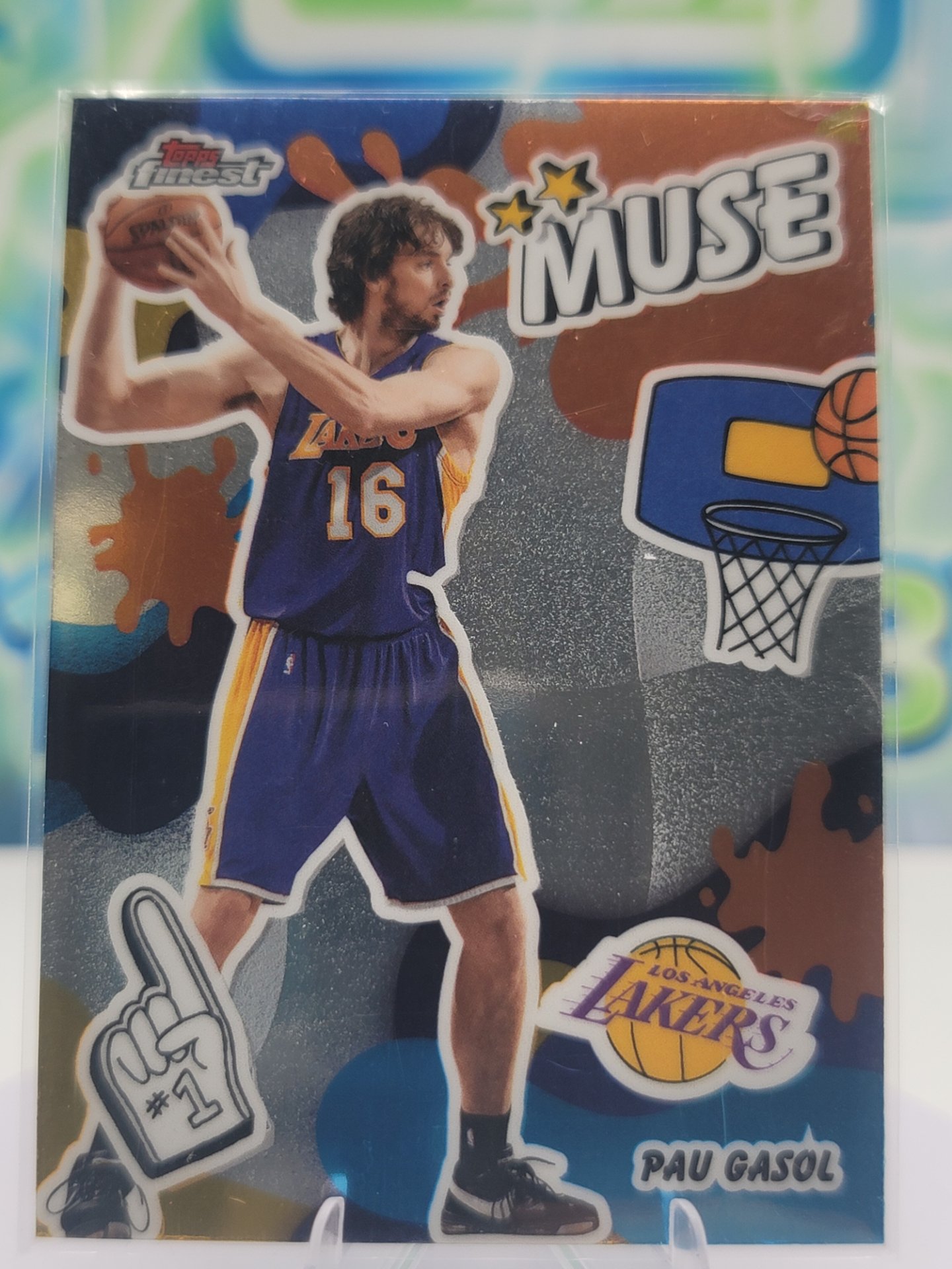 2026 Topps Topps Finest Pau Gasol — 2026 Topps Topps Finest Muse Pau Gasol