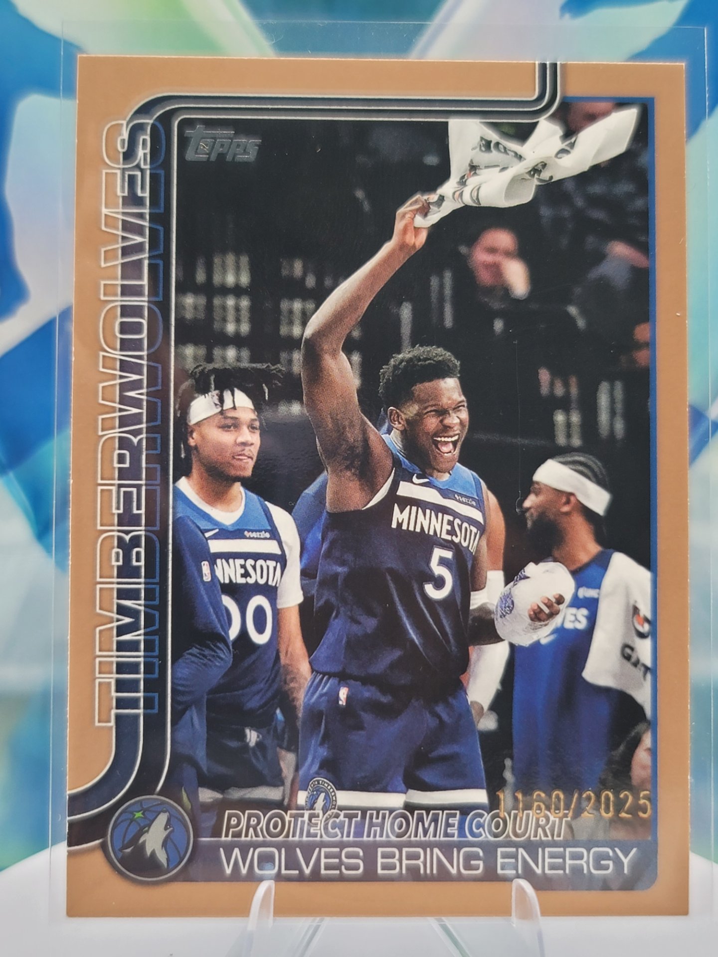 2025 Topps Topps Flagship Wolves — 2025 Topps Topps Flagship Base Wolves #1160 of 2025