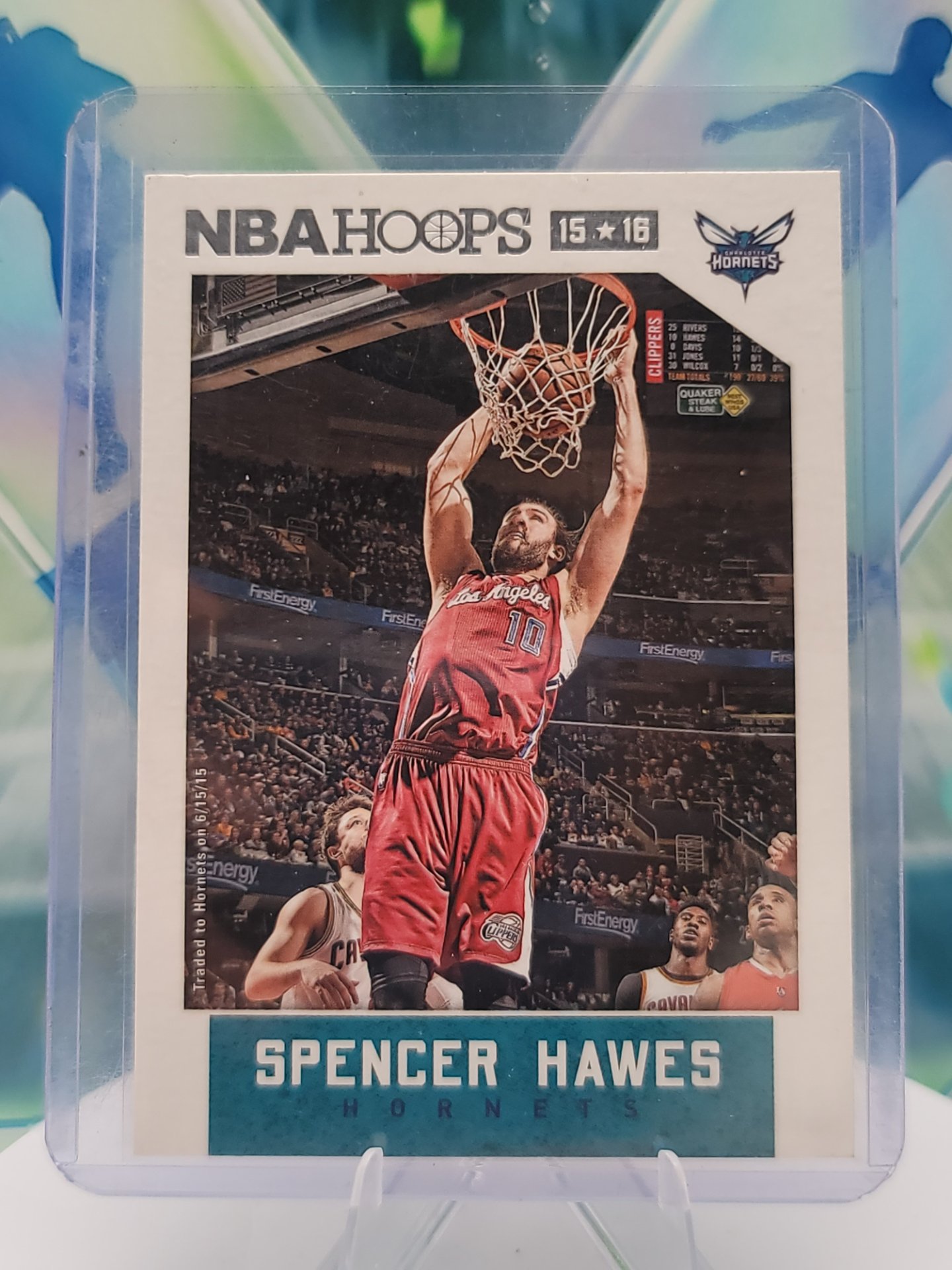 2016 Panini NBA Hoops Spencer Hawes — 2016 Panini NBA Hoops Base Spencer Hawes
