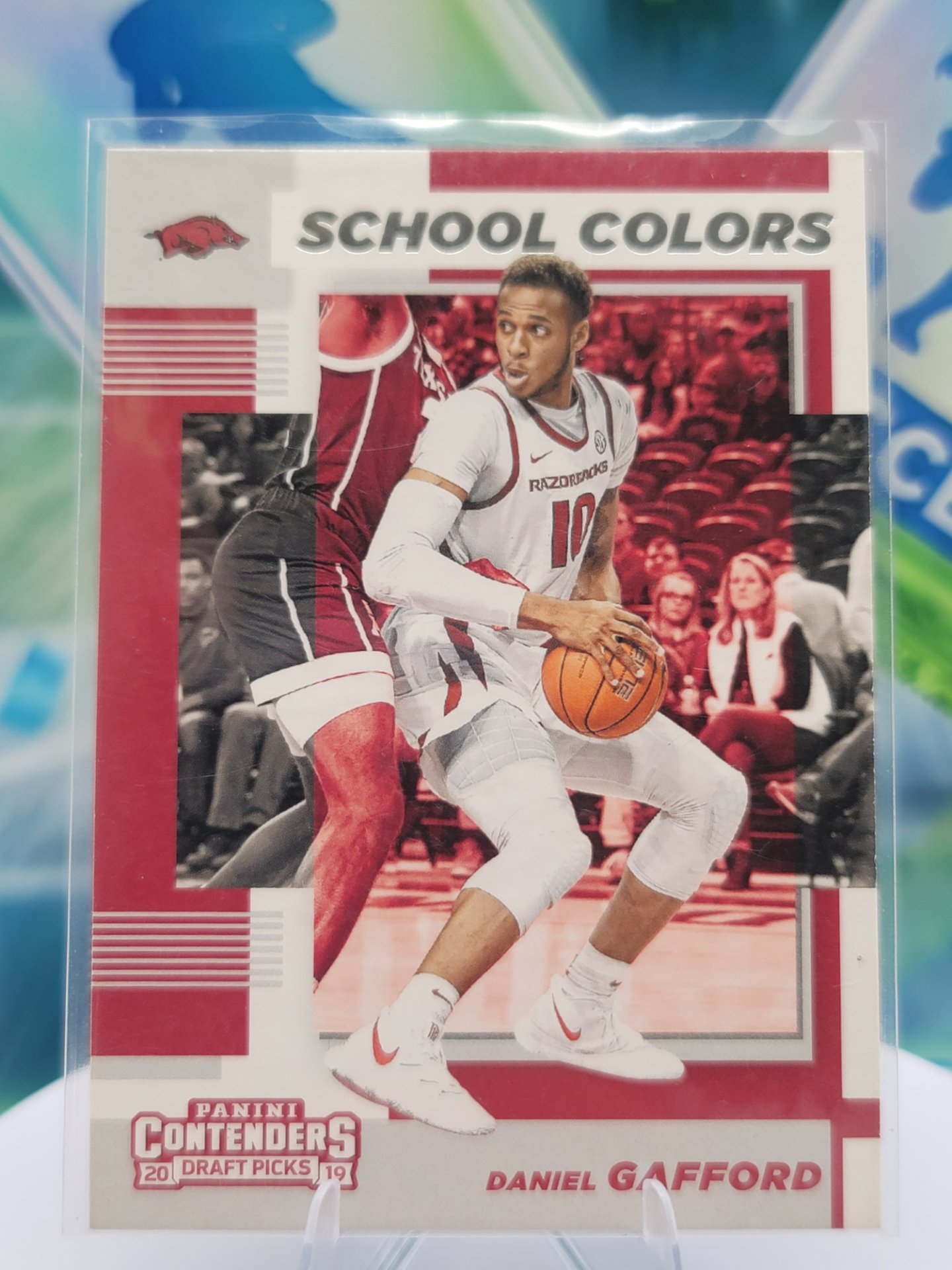 2019 Panini Contenders Daniel Gafford — 2019 Panini Contenders Draft Picks School Color Daniel Gafford