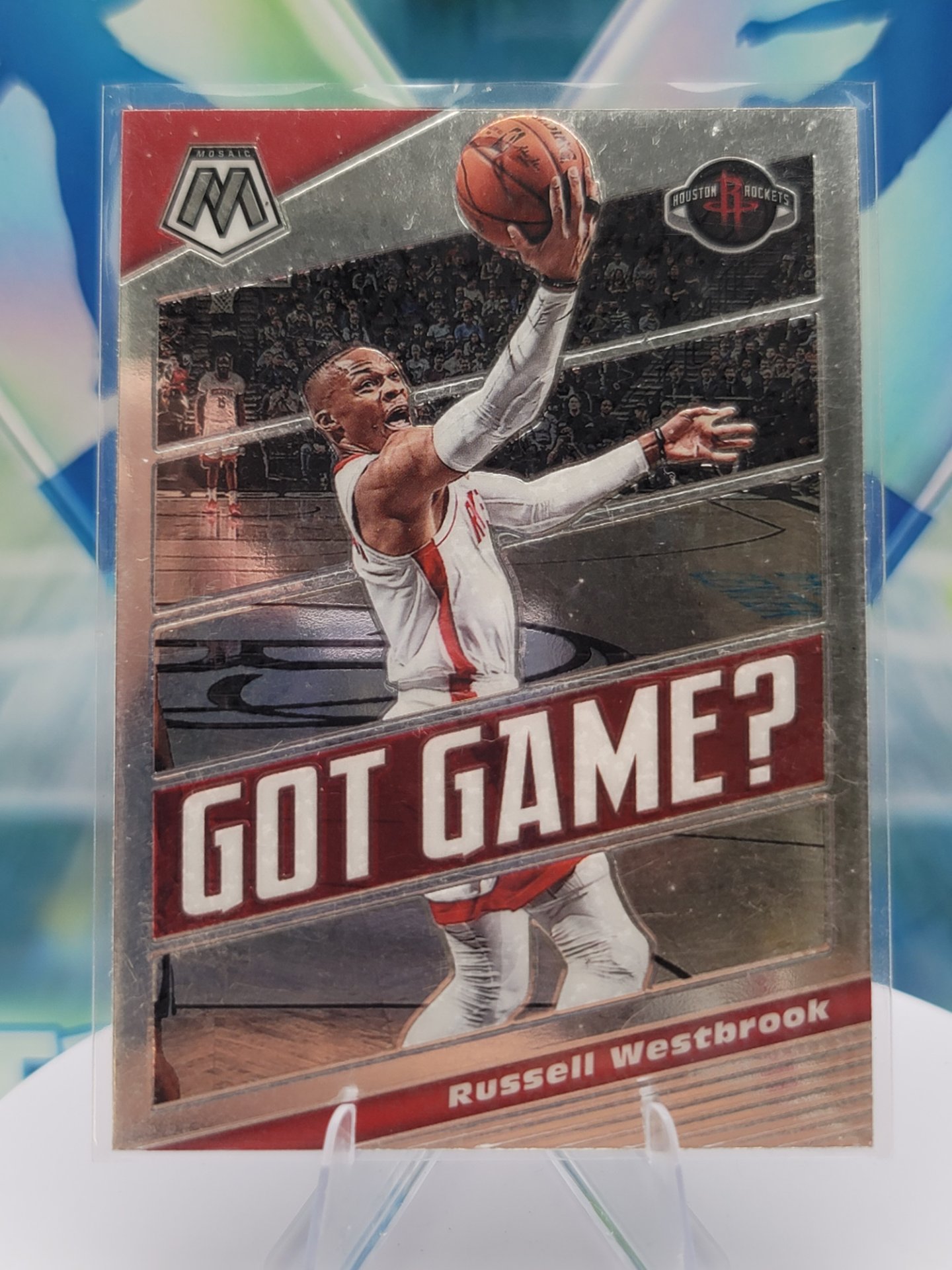 2020 Panini Mosaic Russell Westbrook — 2020 Panini Mosaic Got Game? Russell Westbrook