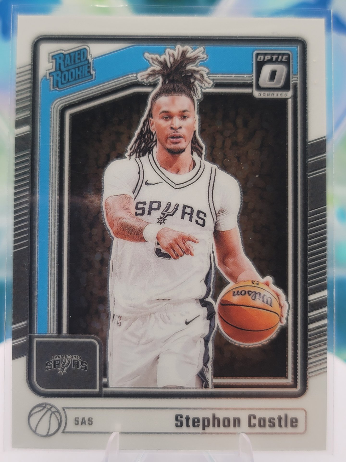 2025 Panini Donruss Optic Stephon Castle — 2025 Panini Donruss Optic Rated Rookie Stephon Castle Rookie