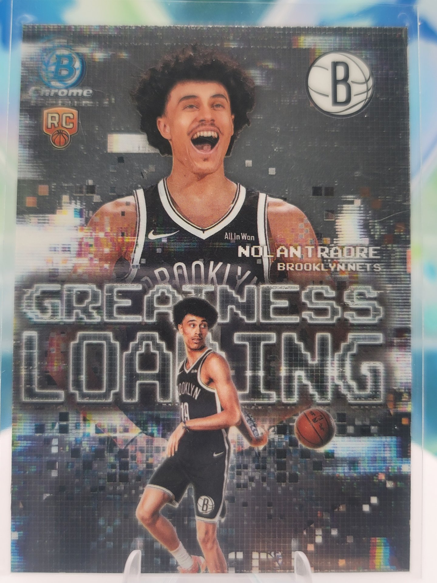 2025 Topps Bowman Nolan Traore — 2025 Topps Bowman Chrome Greatness Loading Nolan Traore Rookie