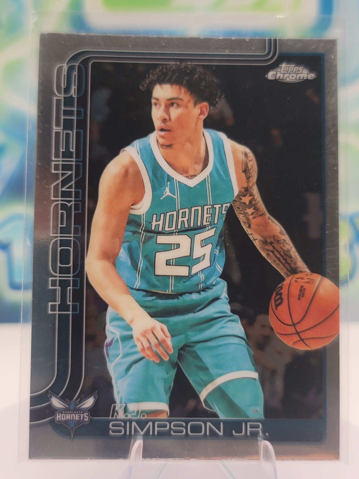 2025 Topps Topps Chrome KJ Simpson Jr — 2025 Topps Topps Chrome KJ Simpson Jr