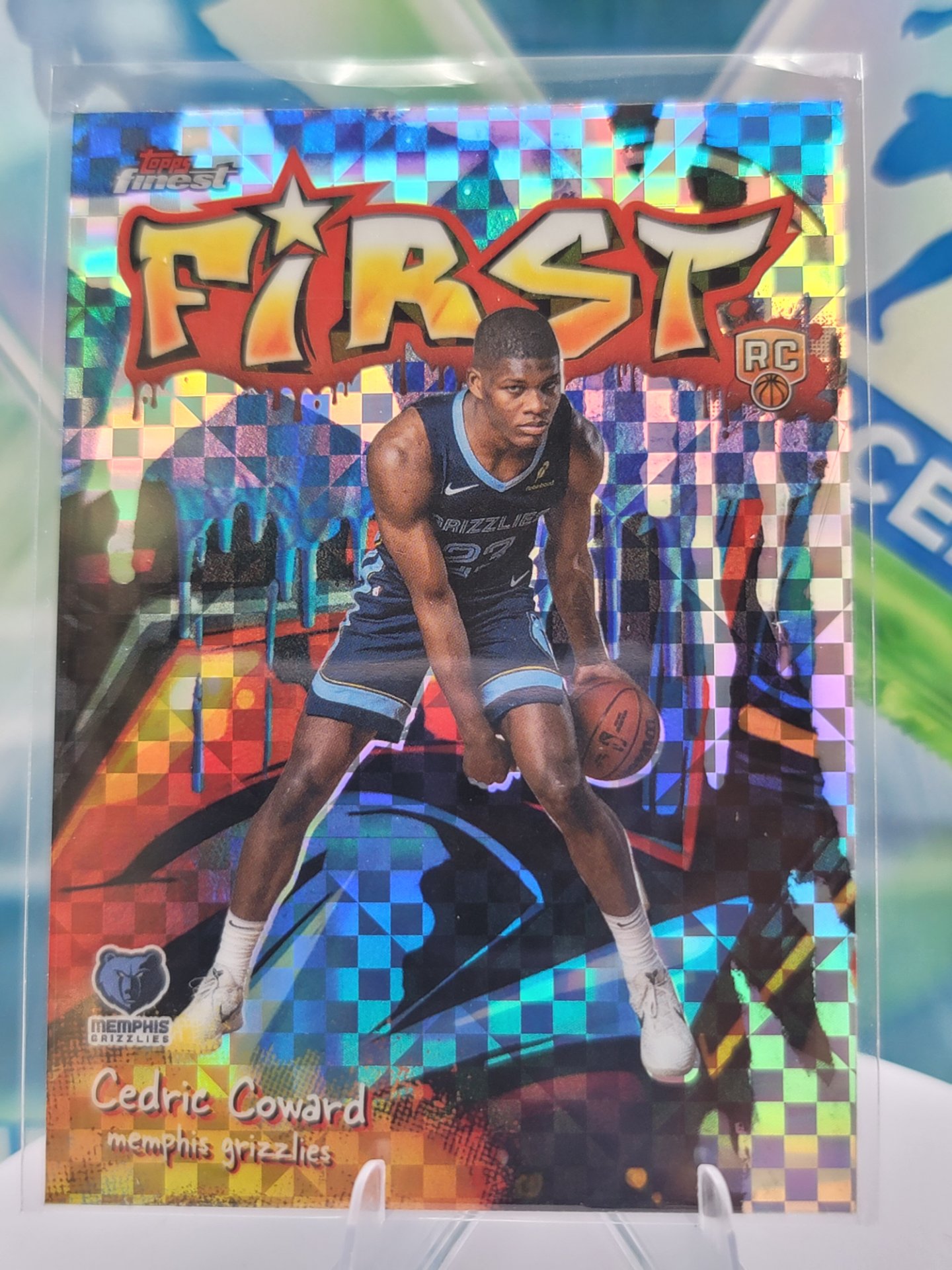 2026 Topps Topps Finest Cedric Coward — 2026 Topps Topps Finest First X-Fractor Cedric Coward Rookie