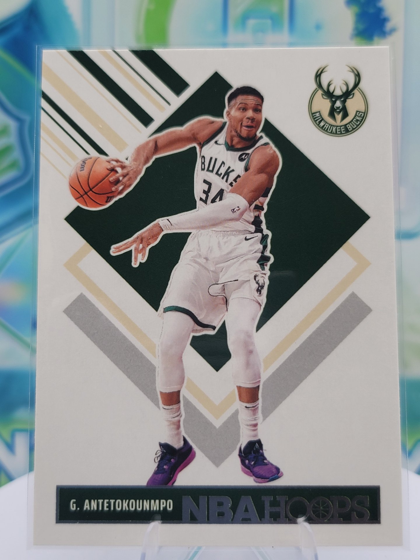 2025 Panini NBA Hoops Giannis Antetokounmpo — 2025 Panini NBA Hoops Tribute Giannis Antetokounmpo
