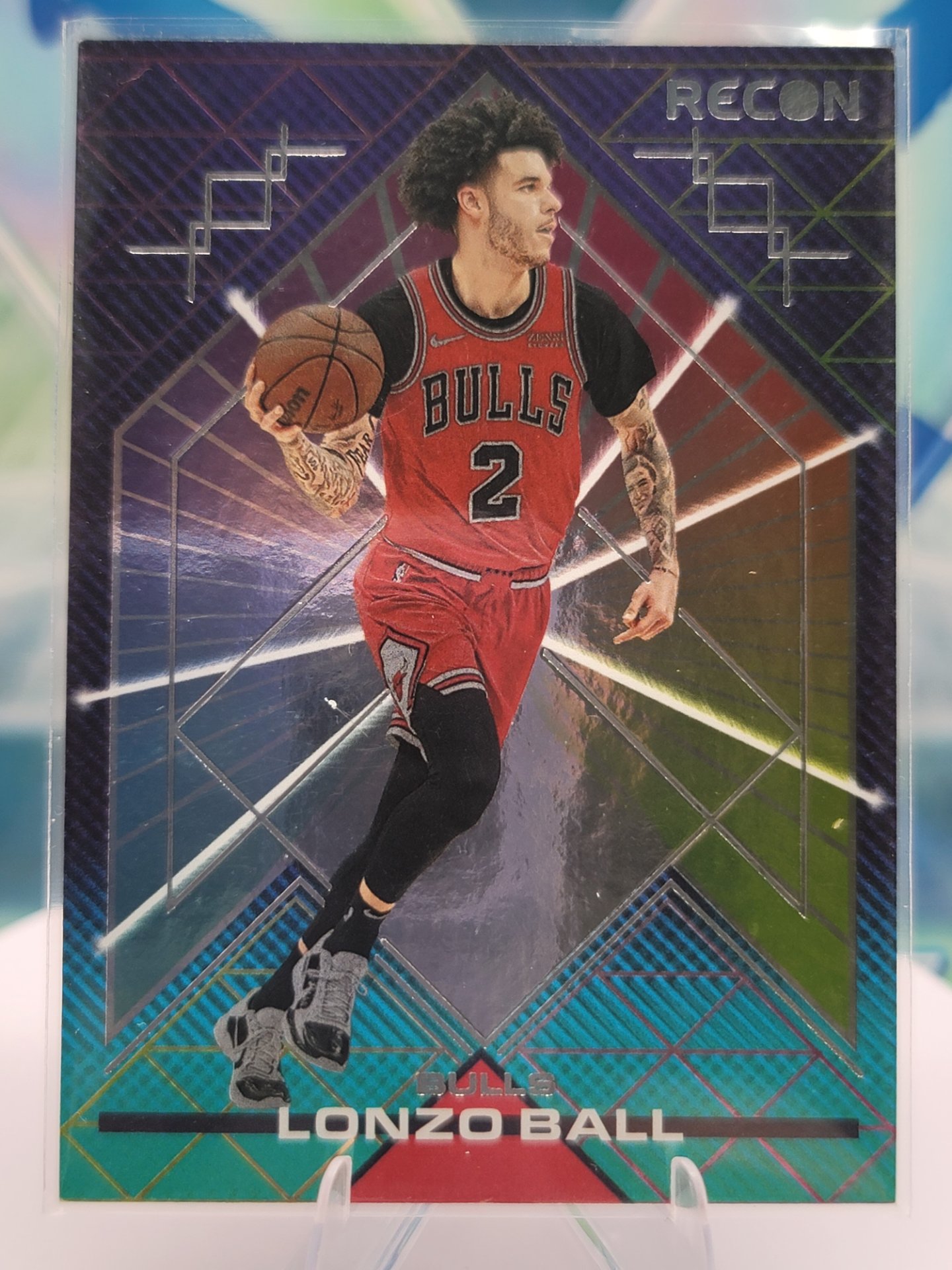 2022 Panini Recon Lonzo Ball — 2022 Panini Recon Base Lonzo Ball