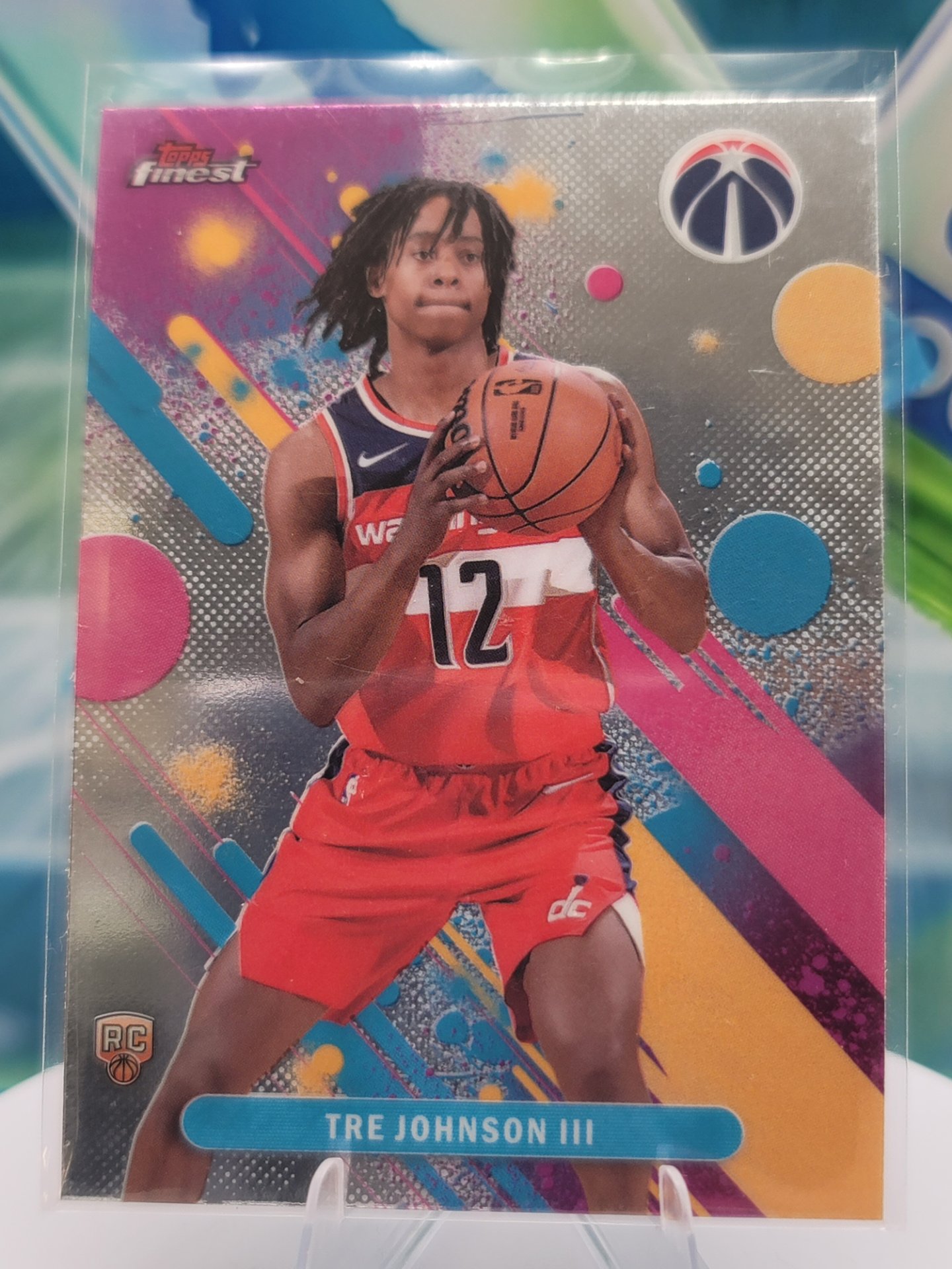 2026 Topps Topps Finest Tre Johnson III — 2026 Topps Topps Finest Common Tre Johnson III Rookie