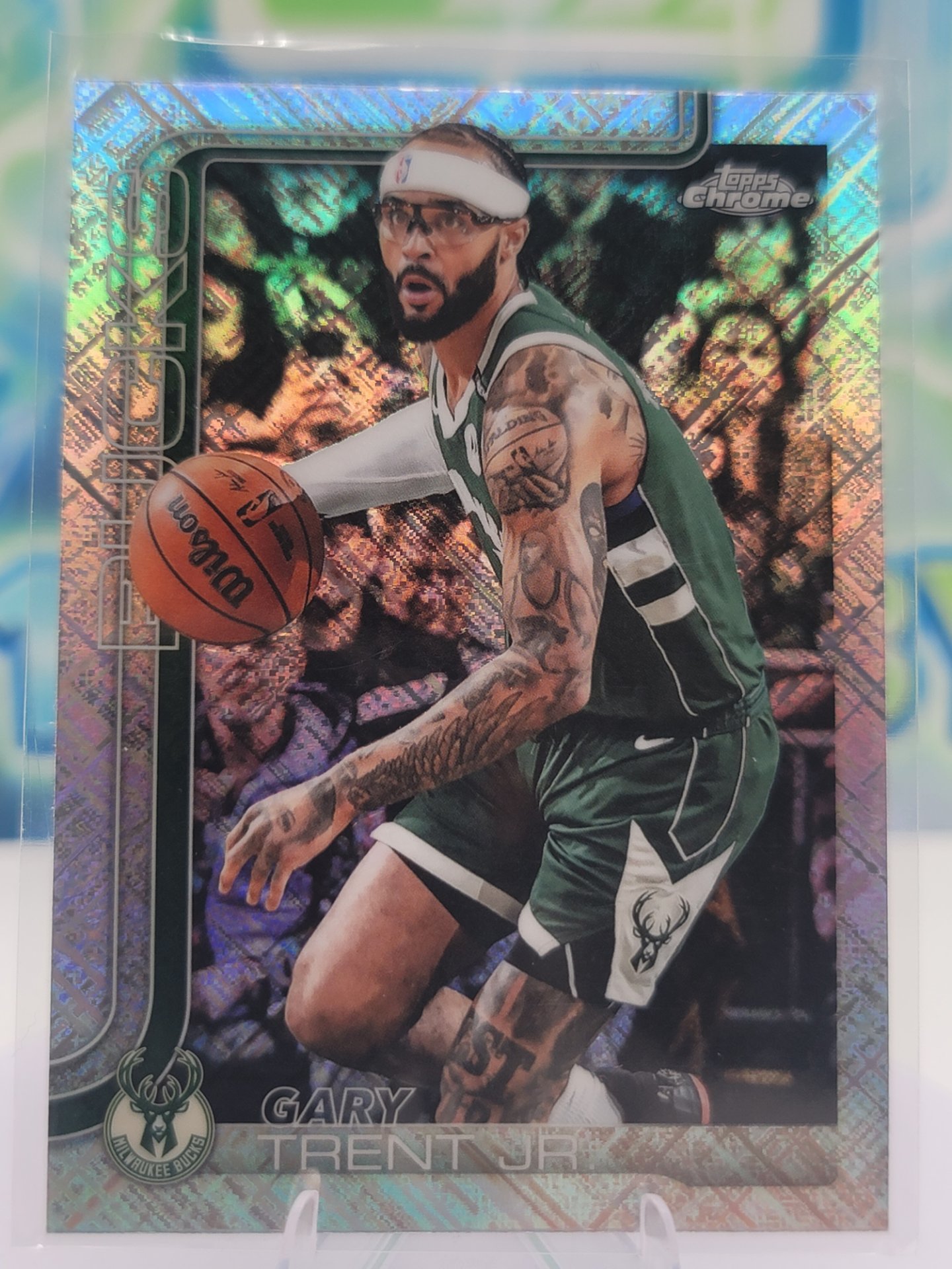 2025 Topps Topps Chrome Gary Trent Jr — 2025 Topps Topps Chrome Skylight Gary Trent Jr