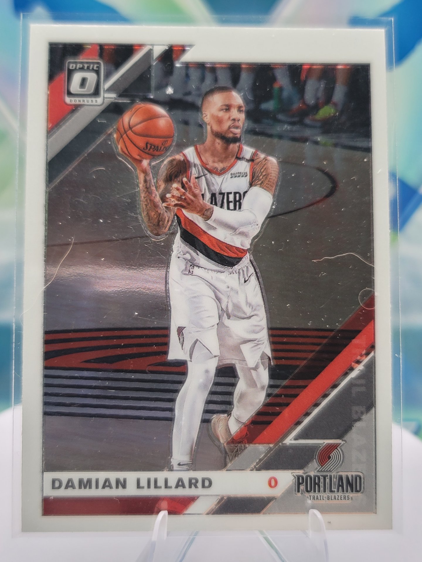 2020 Panini Donruss Optic Damian Lillard — 2020 Panini Donruss Optic Base Damian Lillard