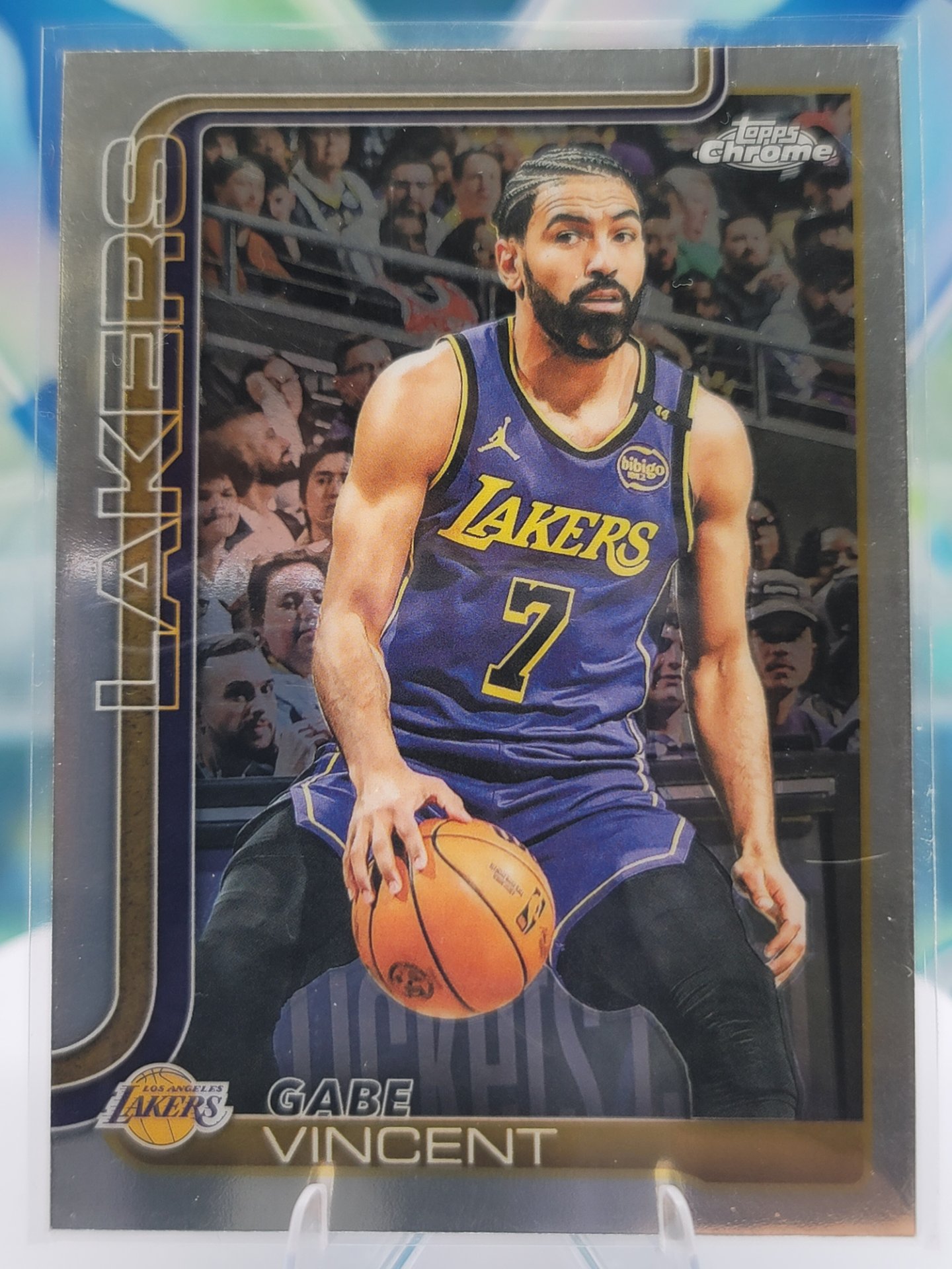 2025 Topps Topps Chrome Gabe Vincent — 2025 Topps Topps Chrome Base Gabe Vincent