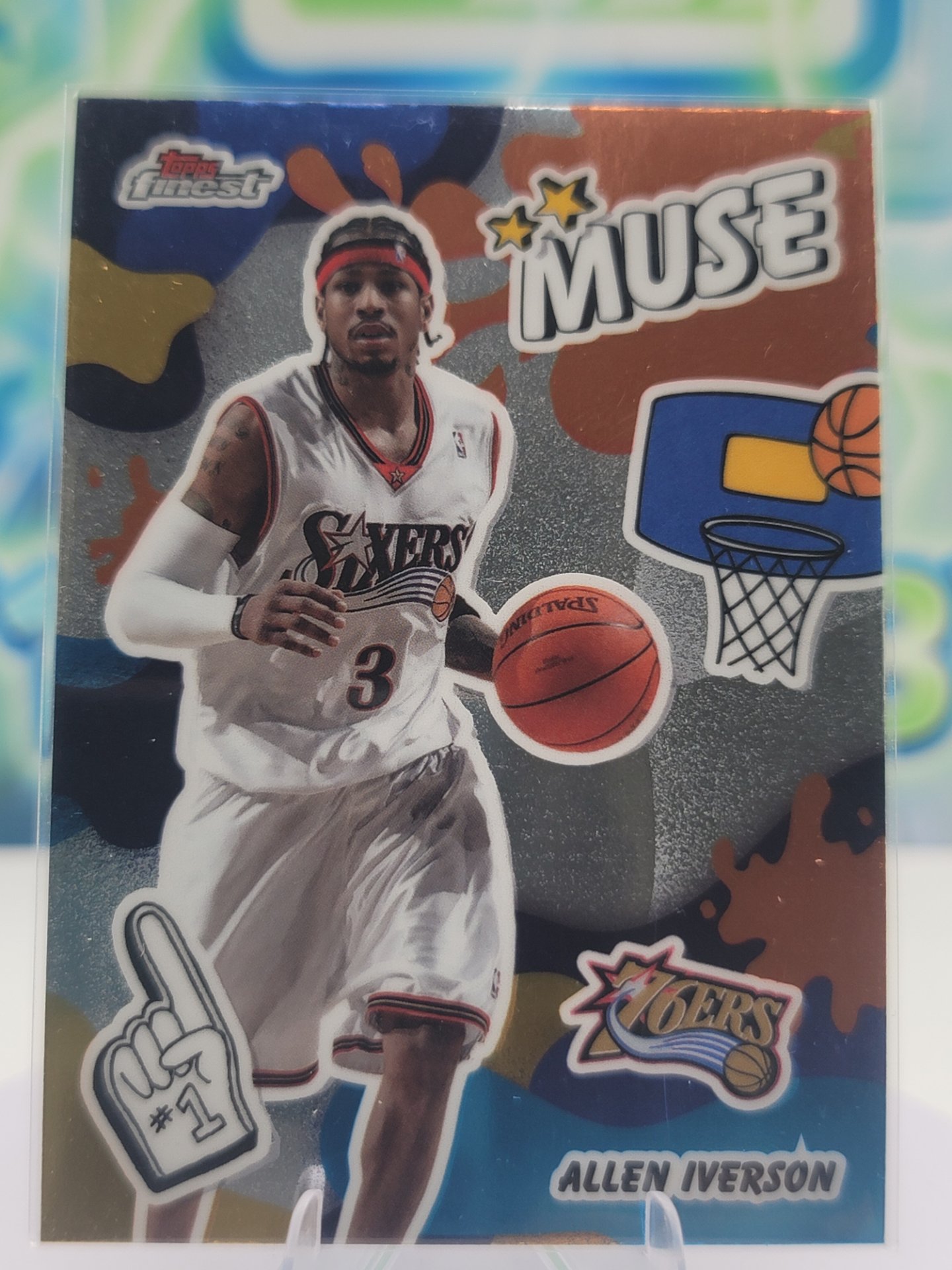 2026 Topps Topps Finest Allen Iverson — 2026 Topps Topps Finest Muse Allen Iverson