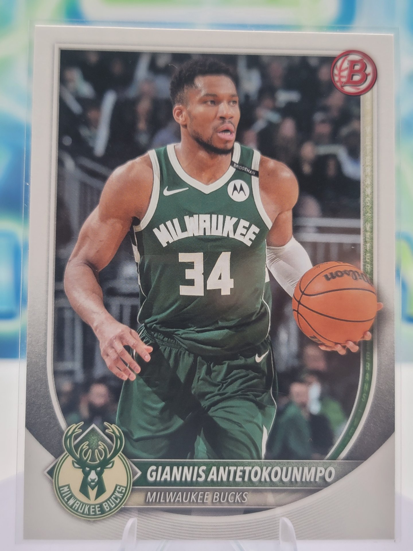 2025 Topps Bowman Giannis Antetokounmpo — 2025 Topps Bowman Giannis Antetokounmpo