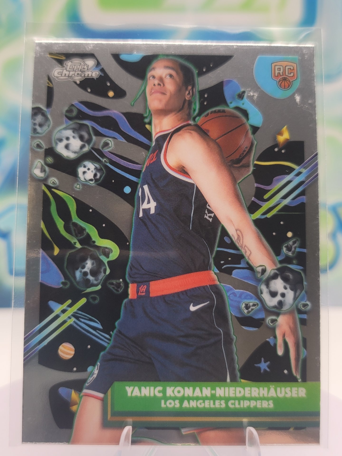 2026 Topps Cosmic Chrome Yanic Konan-Niederhauser — 2026 Topps Cosmic Chrome Yanic Konan-Niederhauser Rookie