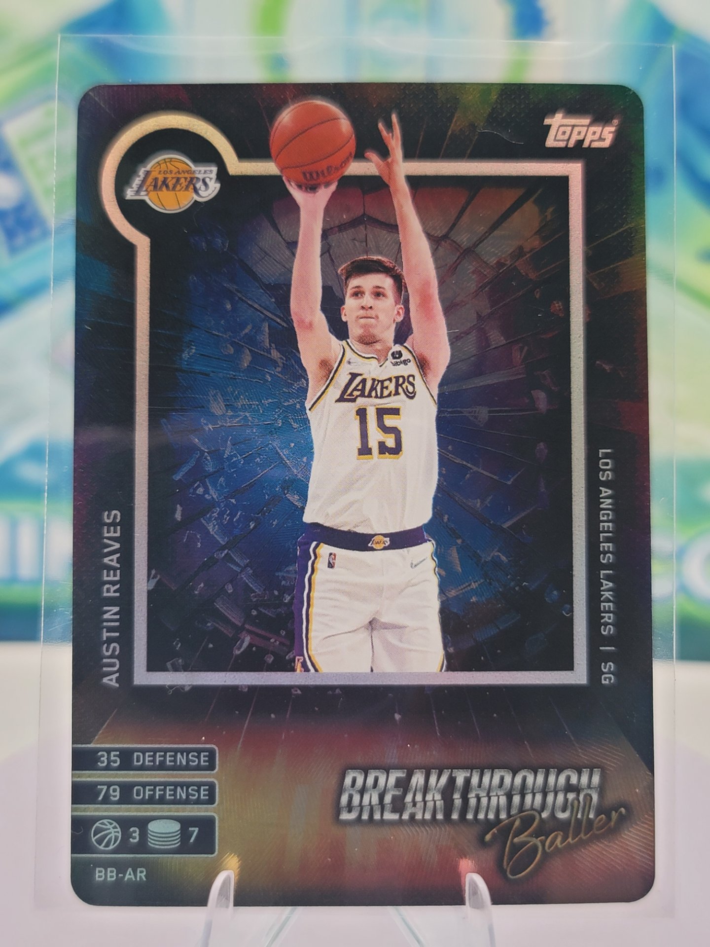 2025 Topps Match Attax Austin Reaves — 2025 Topps Match Attax Breakthrough Baller Austin Reaves