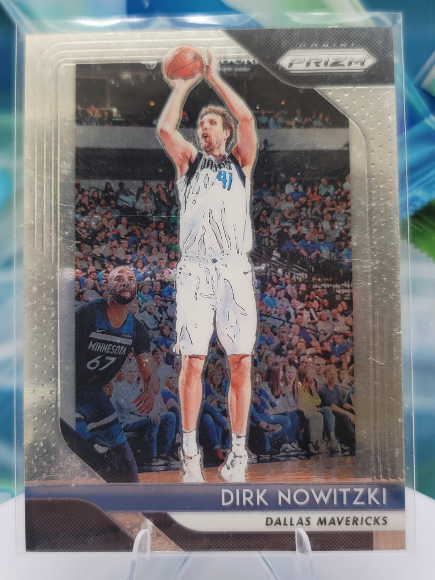 2019 Panini Prizm Dirk Nowitzki — 2019 Panini Prizm Base Dirk Nowitzki