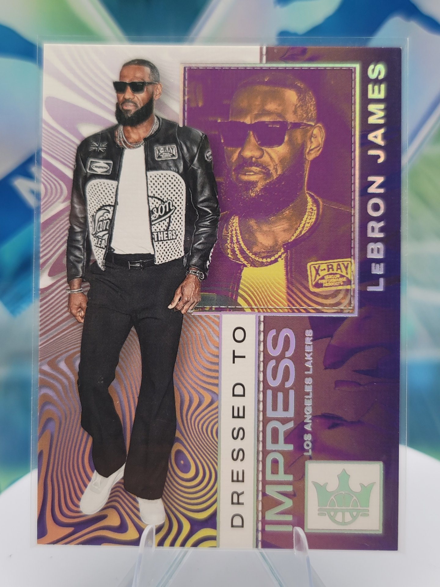 2025 Panini Court Kings LeBron James — 2025 Panini Court Kings Dressed to Impress LeBron James #24 of 125